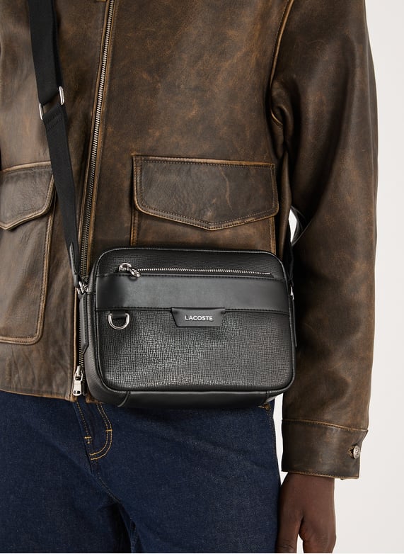Ossian shoulder bag Black Lacoste Men Printemps