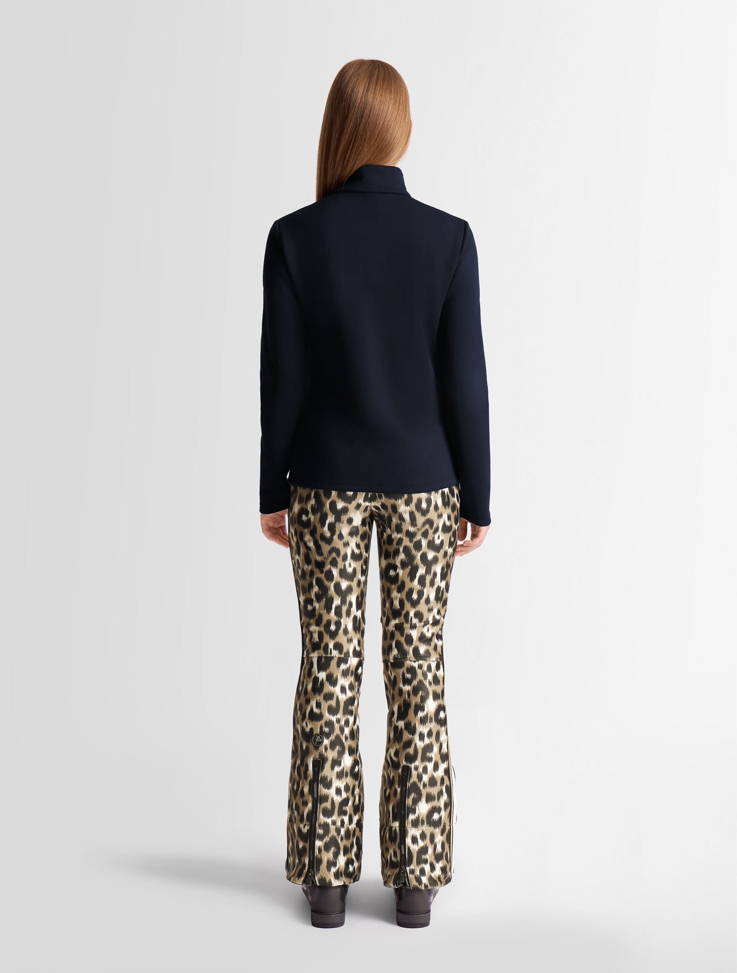 Sous pull orion col montant coupe ajustée FUSALP Bleu