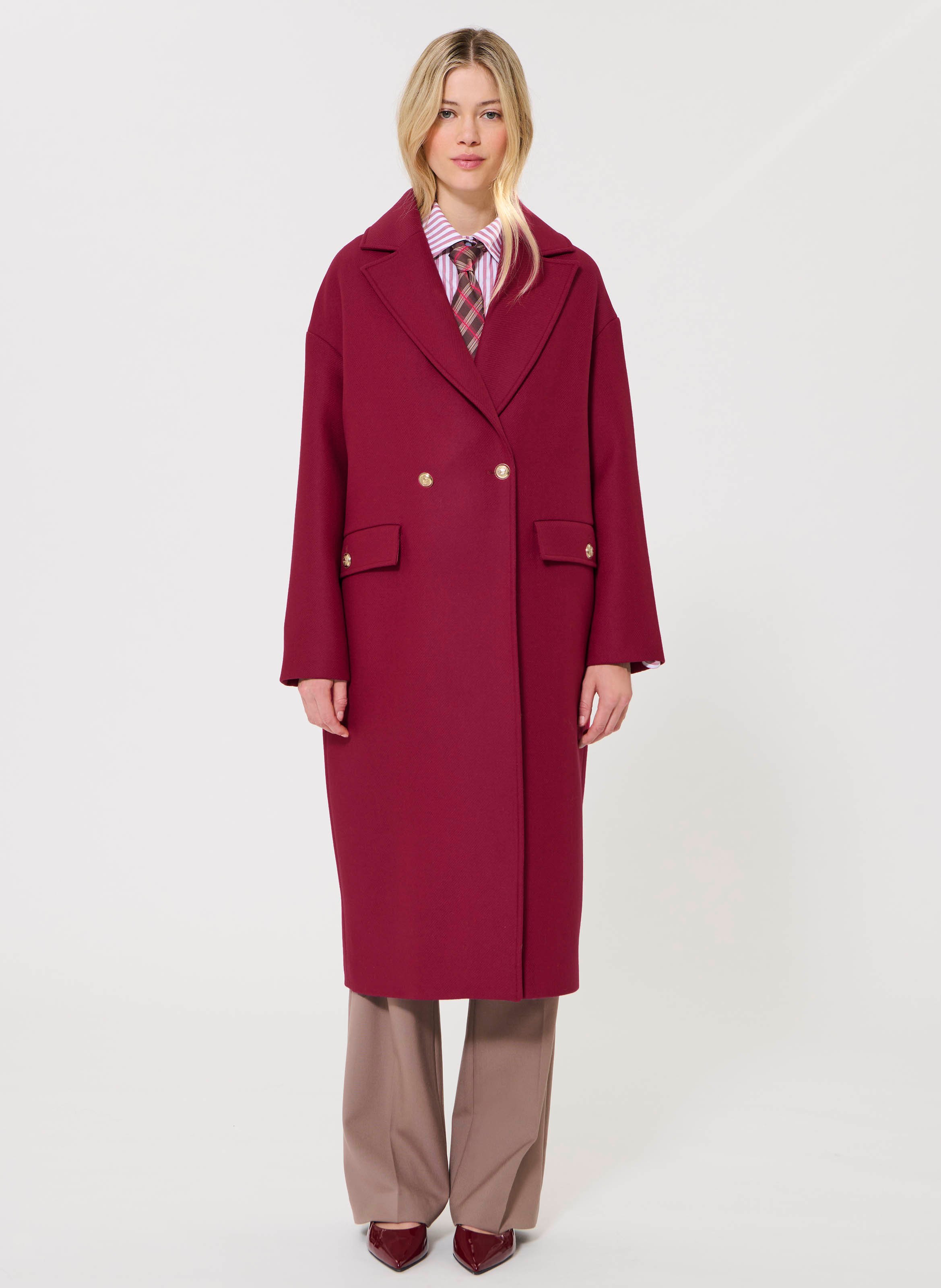 Manteau milo TARA JARMON Rose