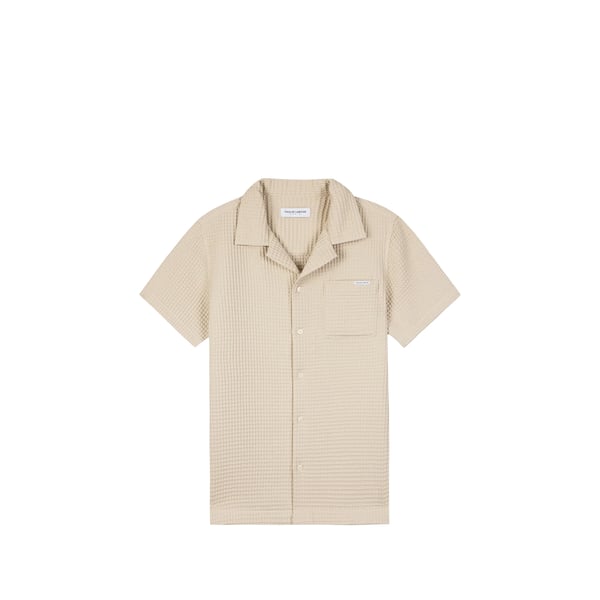 Chemise Germain gaufrée en coton Chemise Germain gaufrée en coton