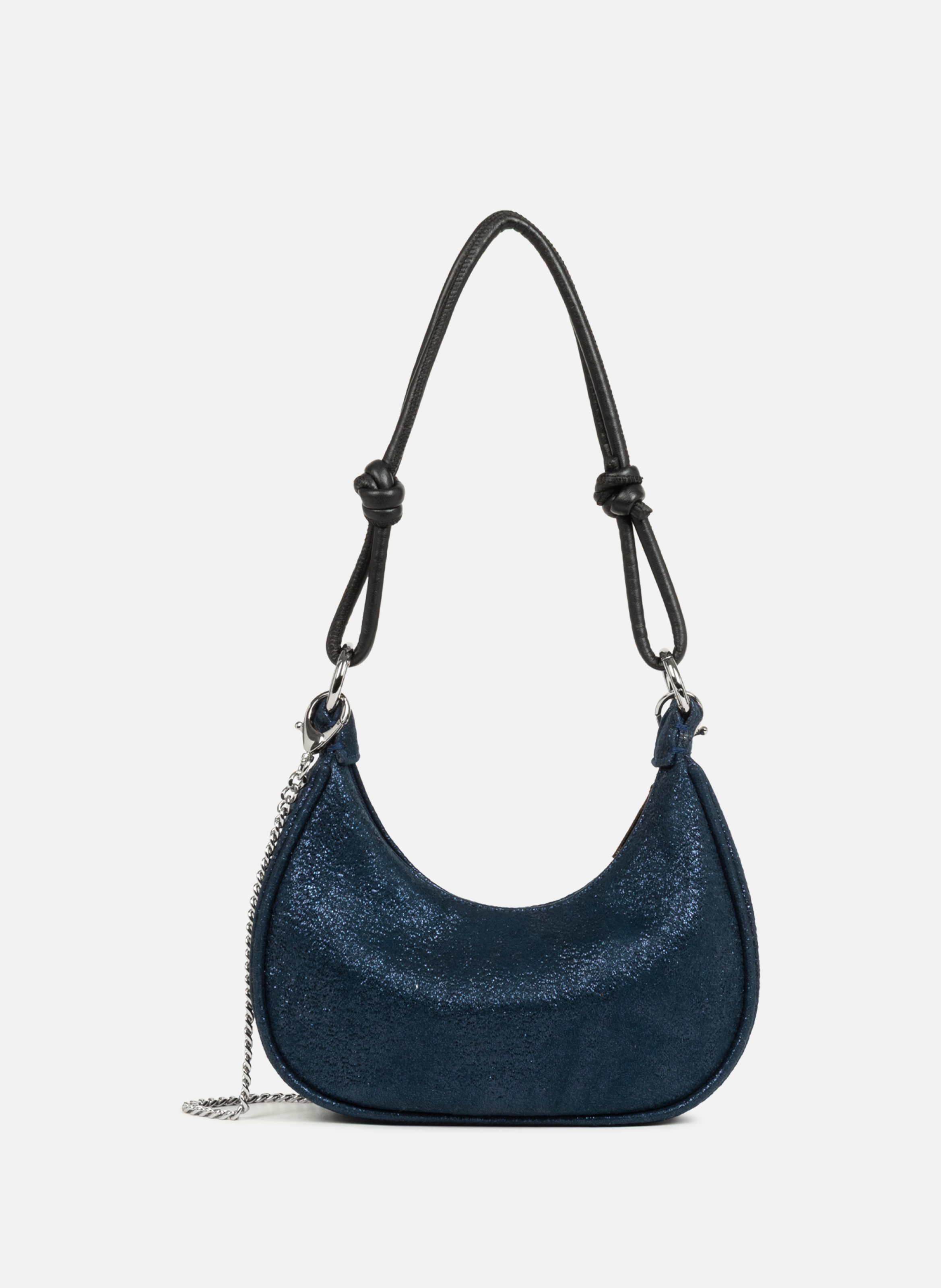 Half-Moon Bag – Shiny Event LANCASTER Blue