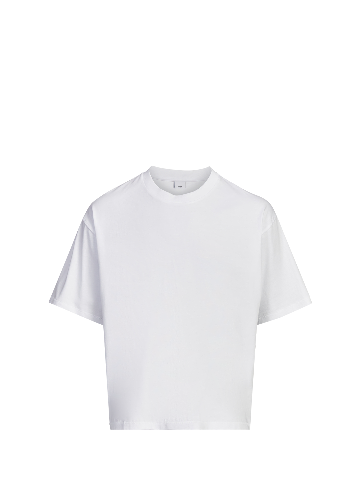 Classic Cotton T-Shirt WON HUNDRED White