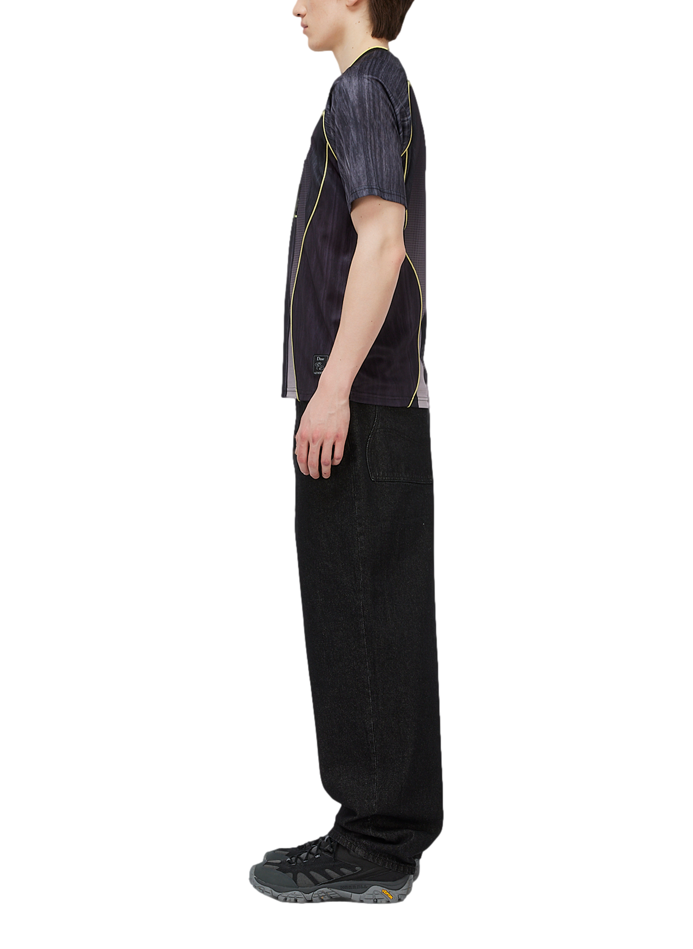 Printed T-shirt DIME Black
