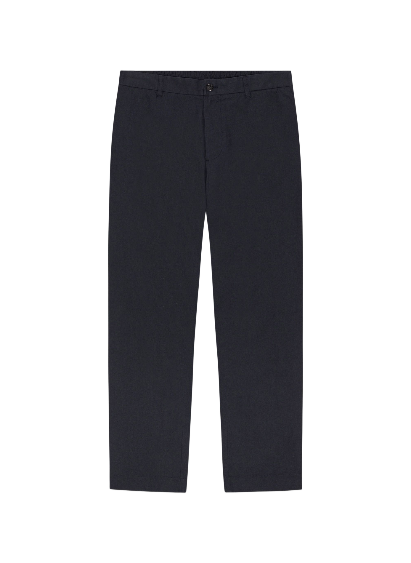 Pantalon droit Brendan en coton mélangé NN.07 Bleu
