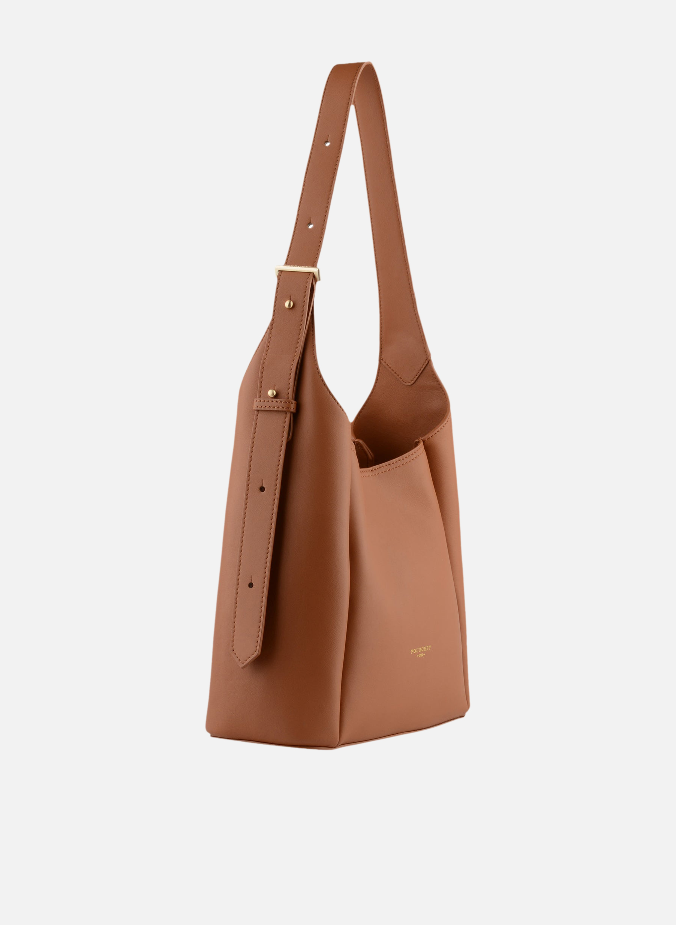 Sévigné | sac porté épaule POURCHET Marron