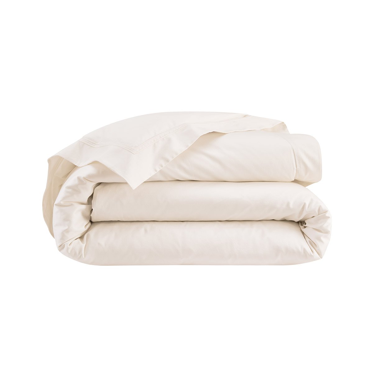Housse de couette en satin, triomphe  Nacre