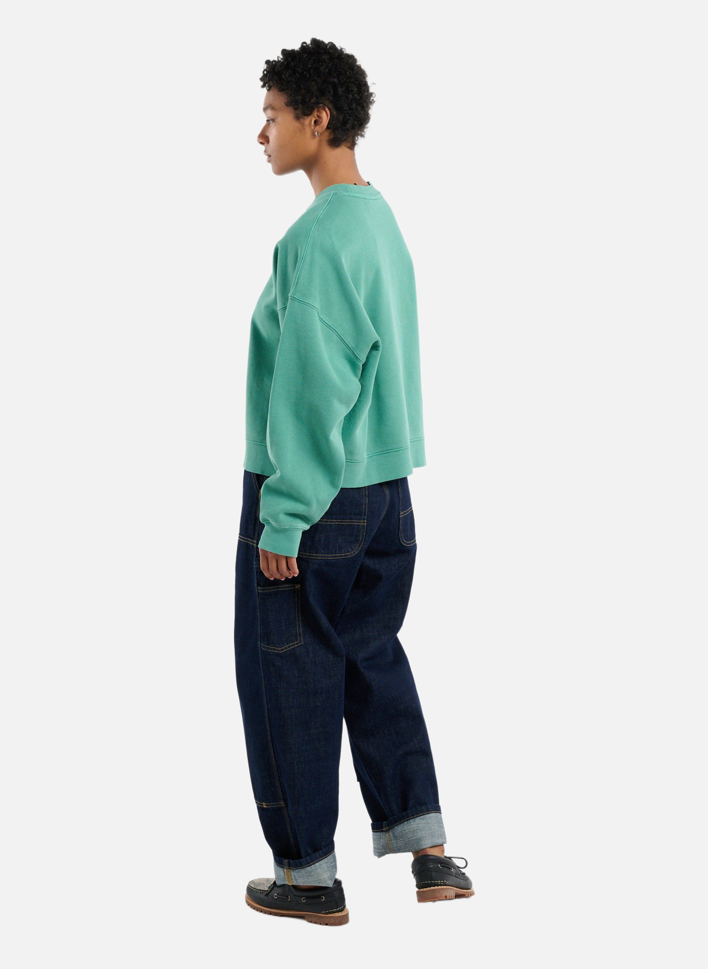 Sweatshirt w' benton sweat CARHARTT WIP Vert