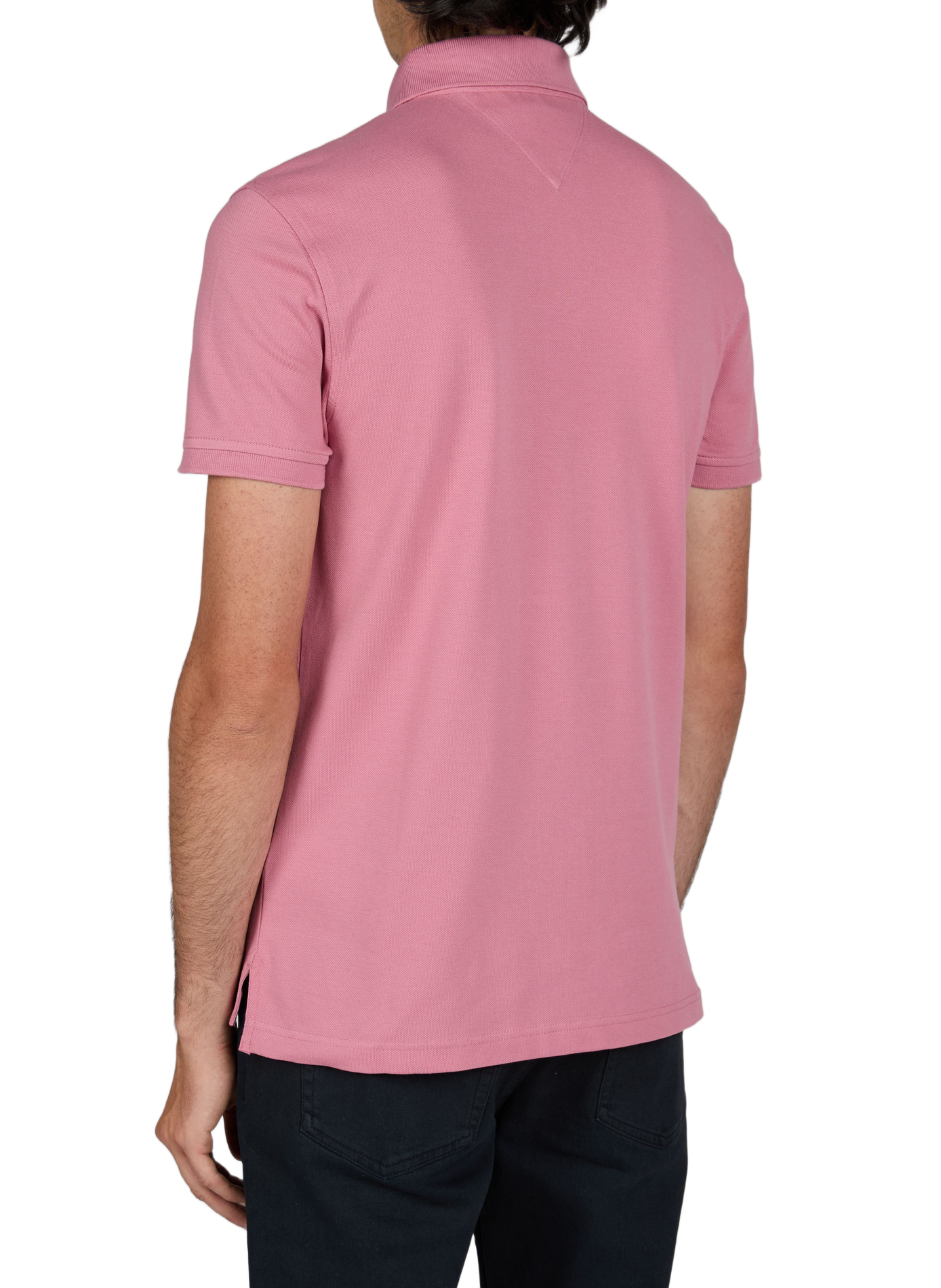 Polo de algodón orgánico TOMMY HILFIGER Rosa