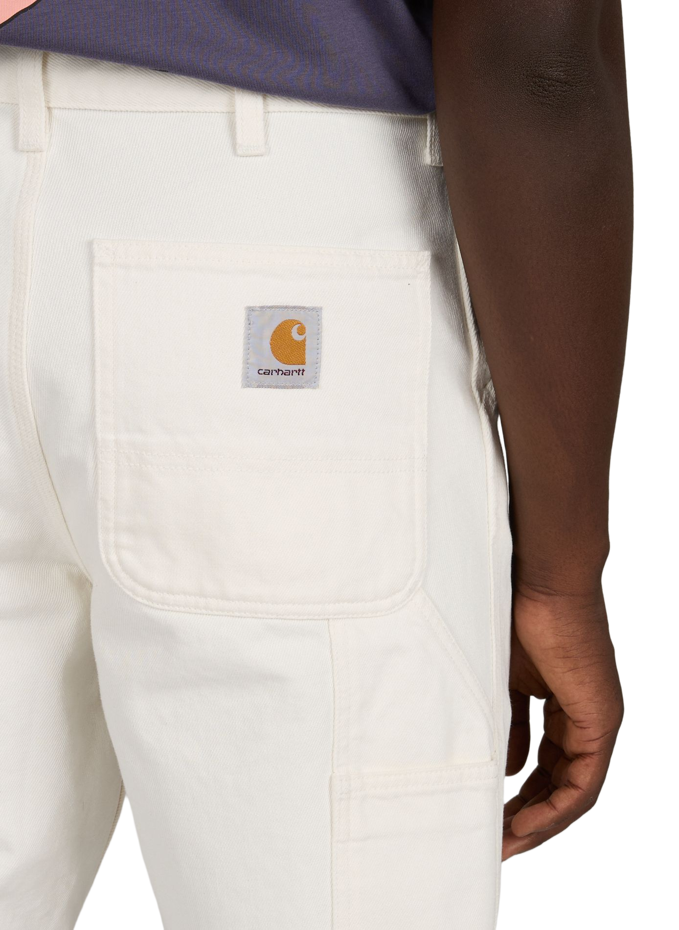 Jean Single Knee CARHARTT WIP Blanc
