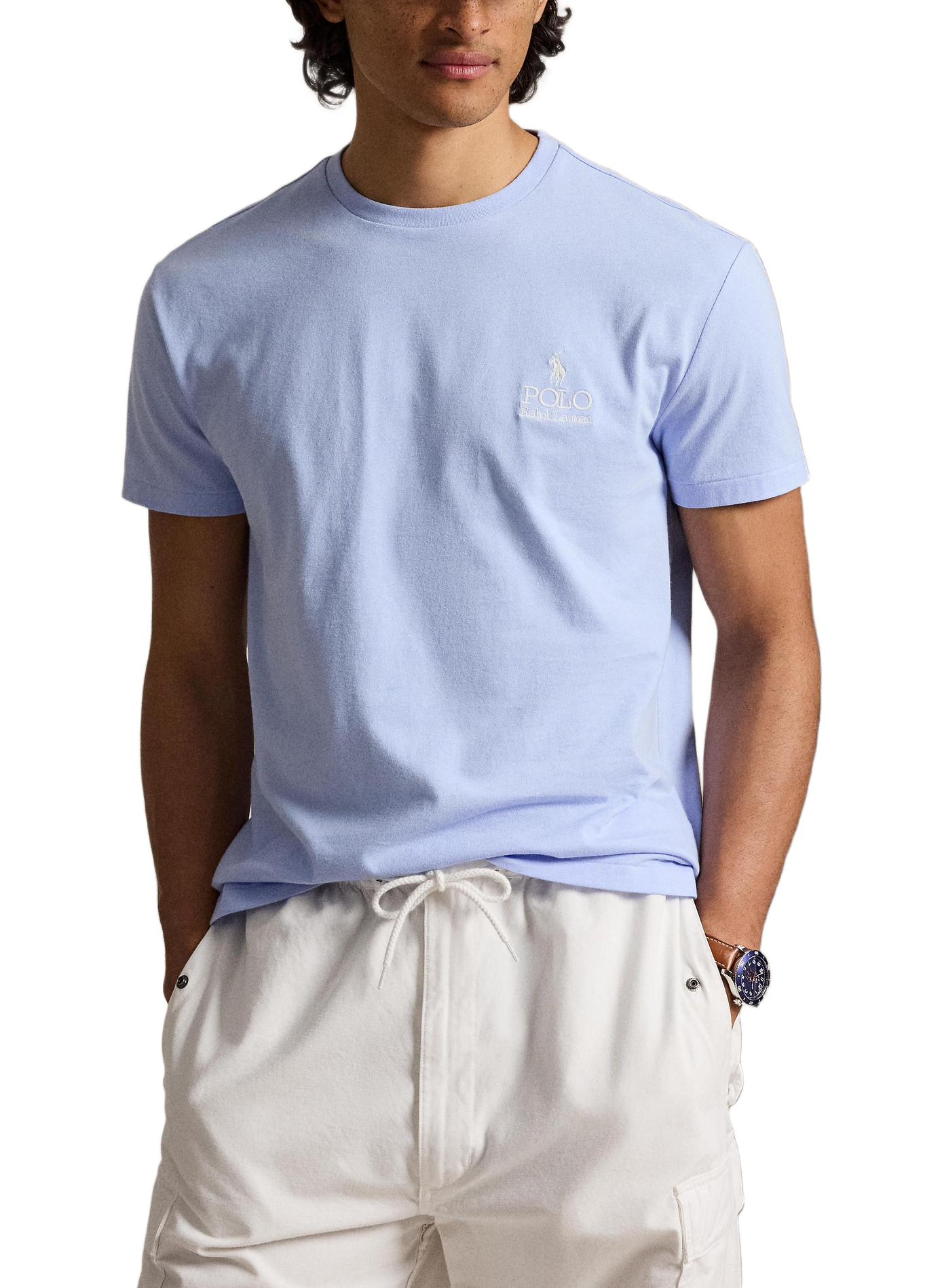 T-shirt en coton POLO RALPH LAUREN Bleu