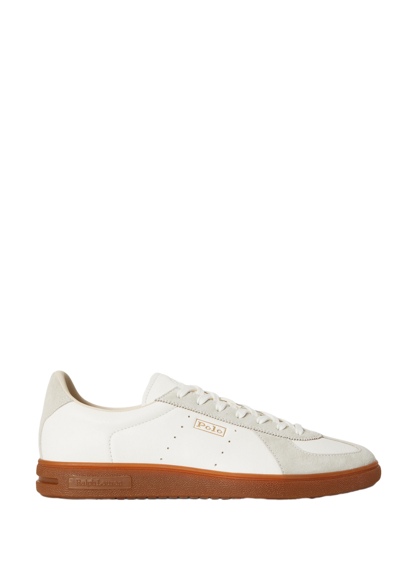 Baskets en cuir POLO RALPH LAUREN Blanc