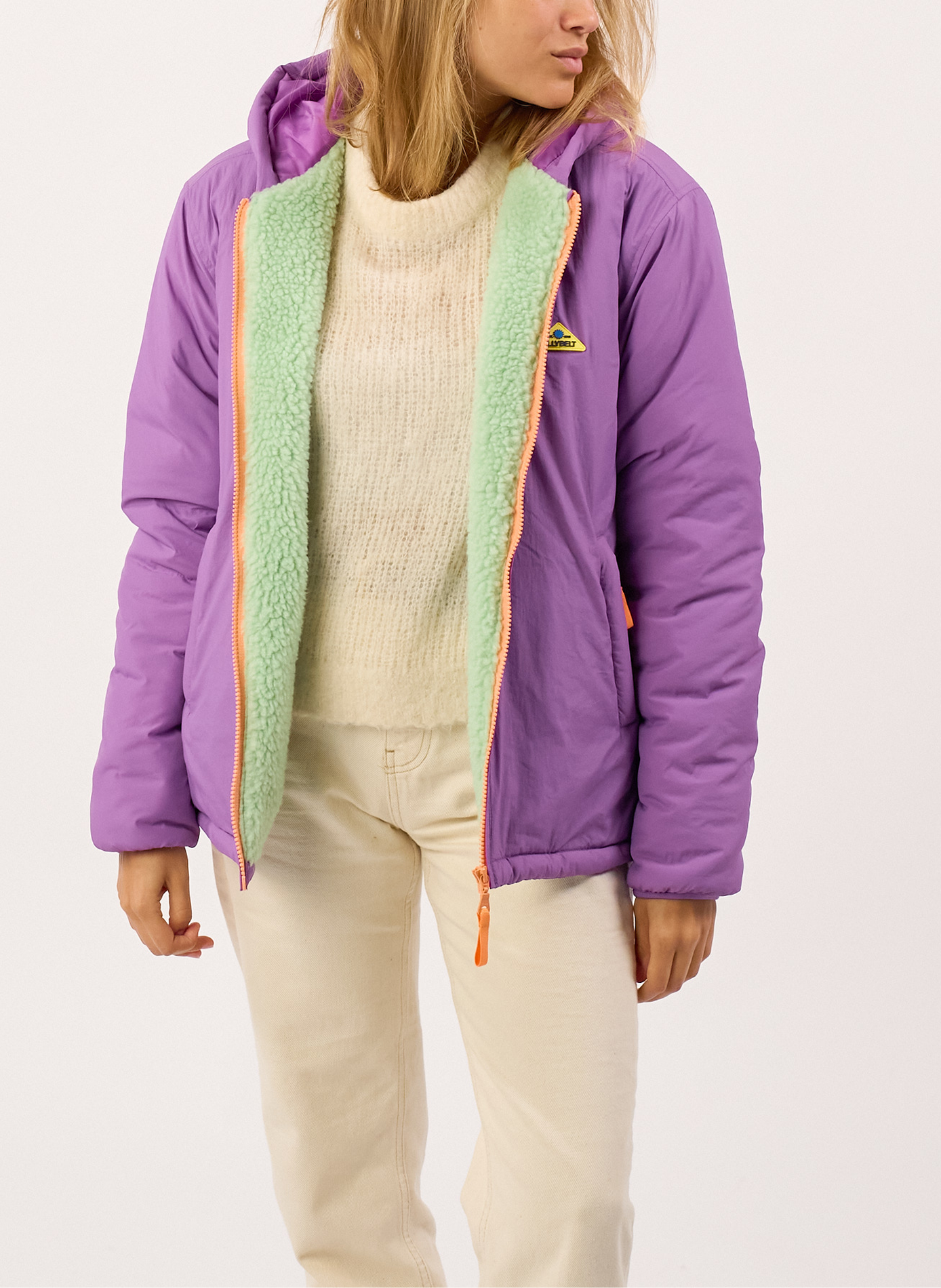Parka mixte à capuche BILLYBELT Violet