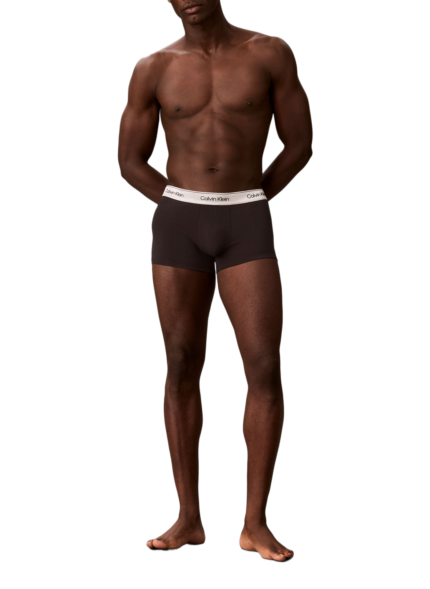 Lot de 3 boxers unis CALVIN KLEIN Noir