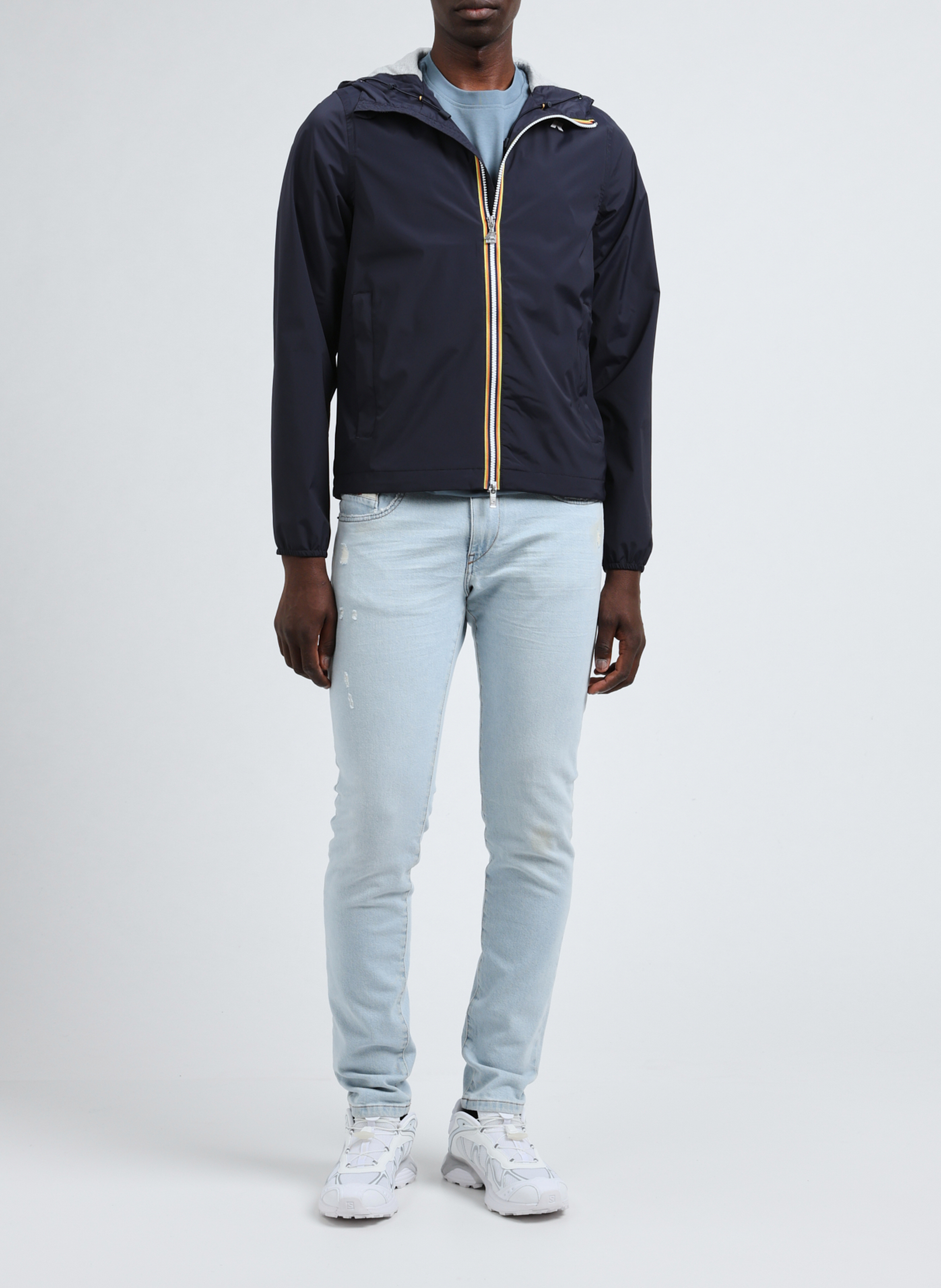 Waterdichte hoodie met capuchon K-WAY Blauw