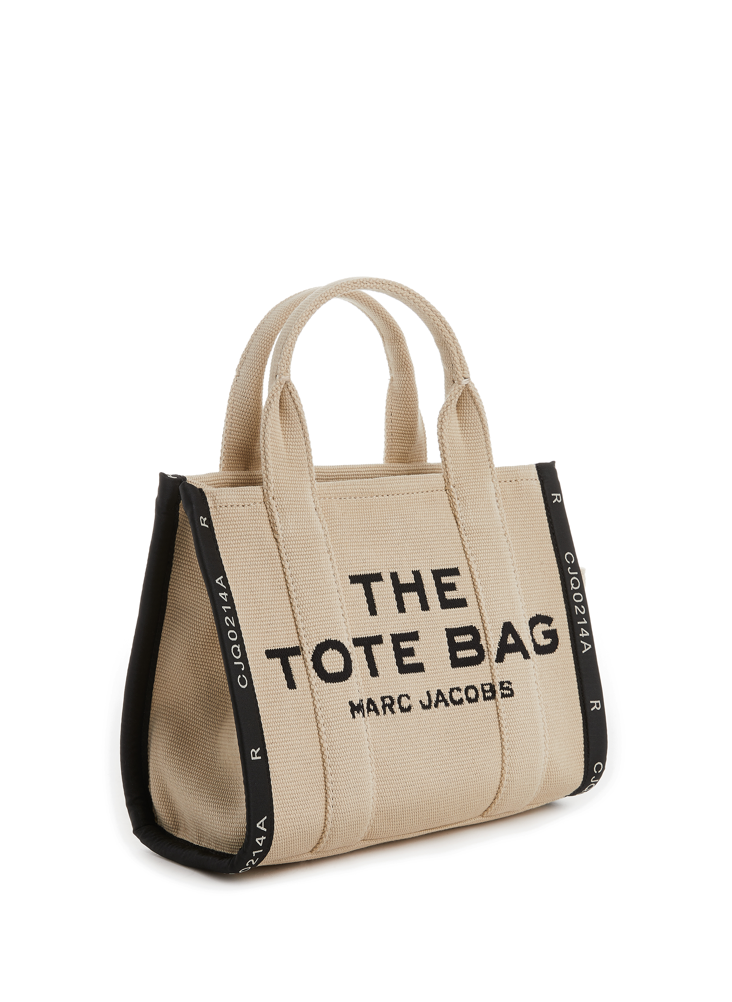 Sac cabas The Jacquard Small Tote Bag MARC JACOBS Beige