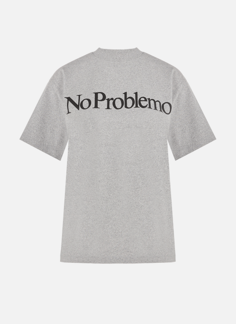 T-shirt No problemo GrisARIES 