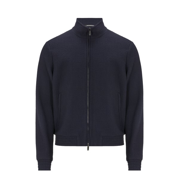 Blouson en laine mélangé