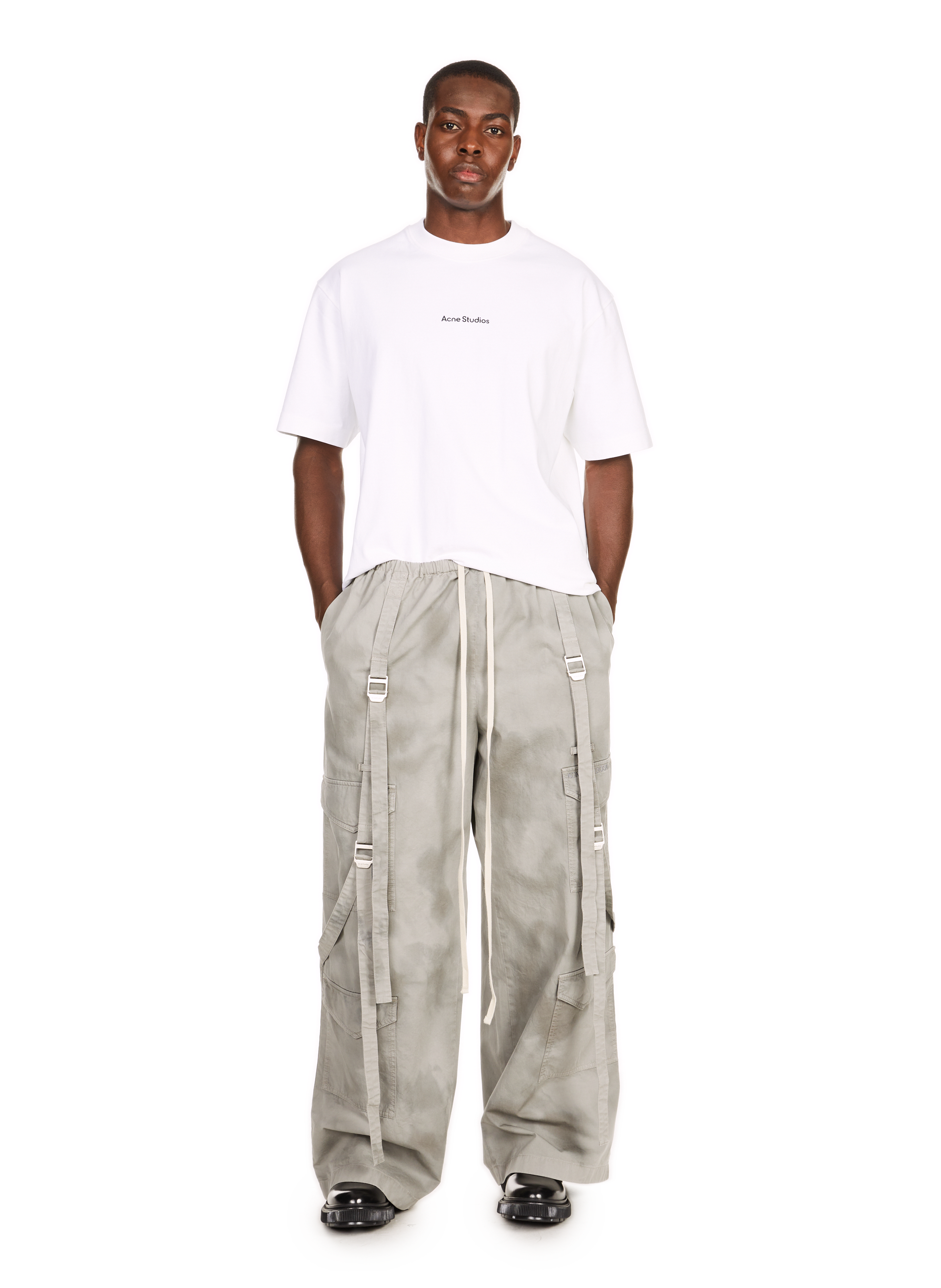 T-shirt en coton  ACNE STUDIOS Blanc