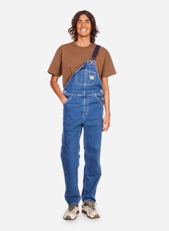 Carhartt Outlet Salopette Carhartt Jeans Overalls Bib Blue