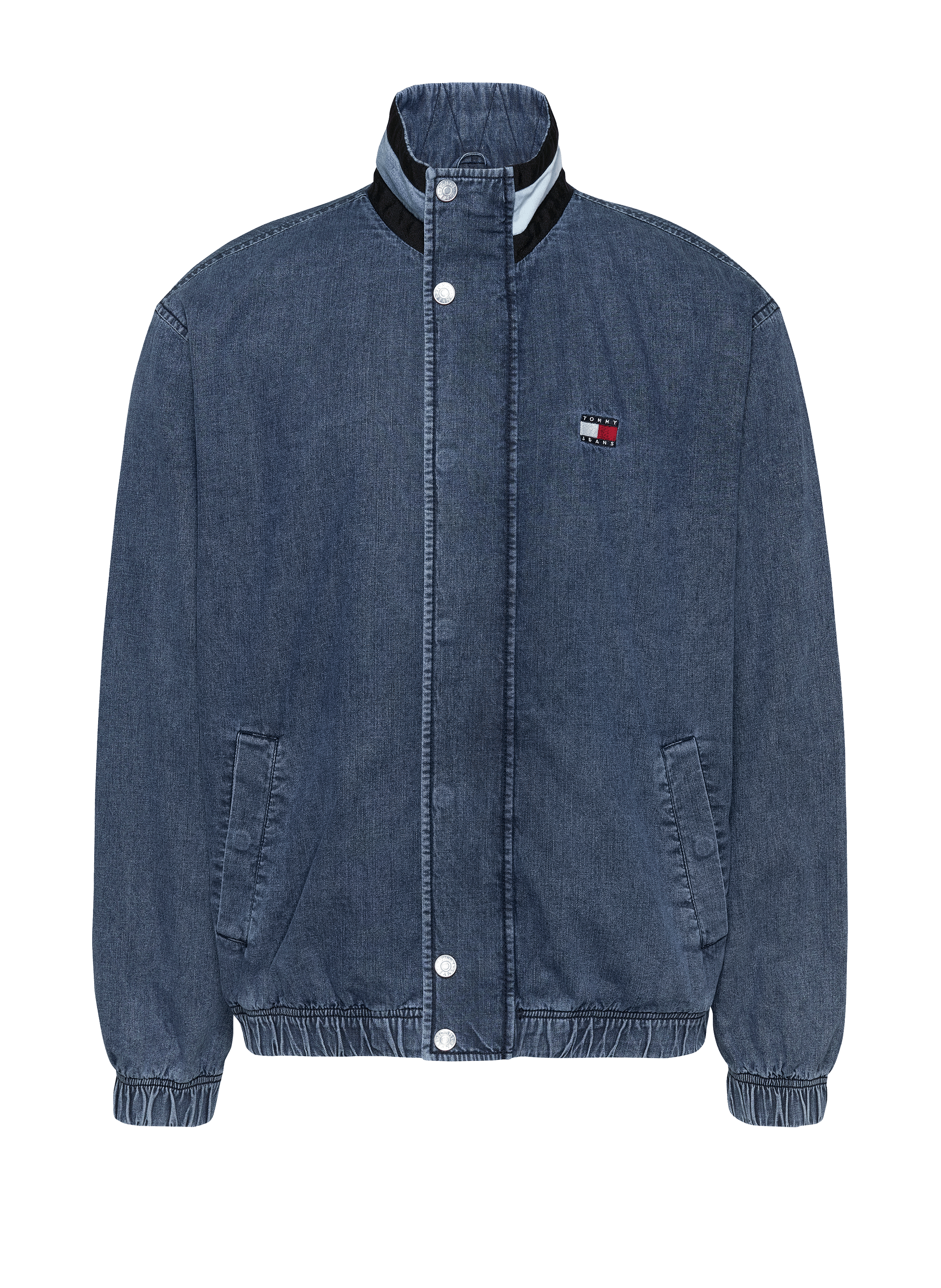 Denim bomber jacket  TOMMY HILFIGER Blue