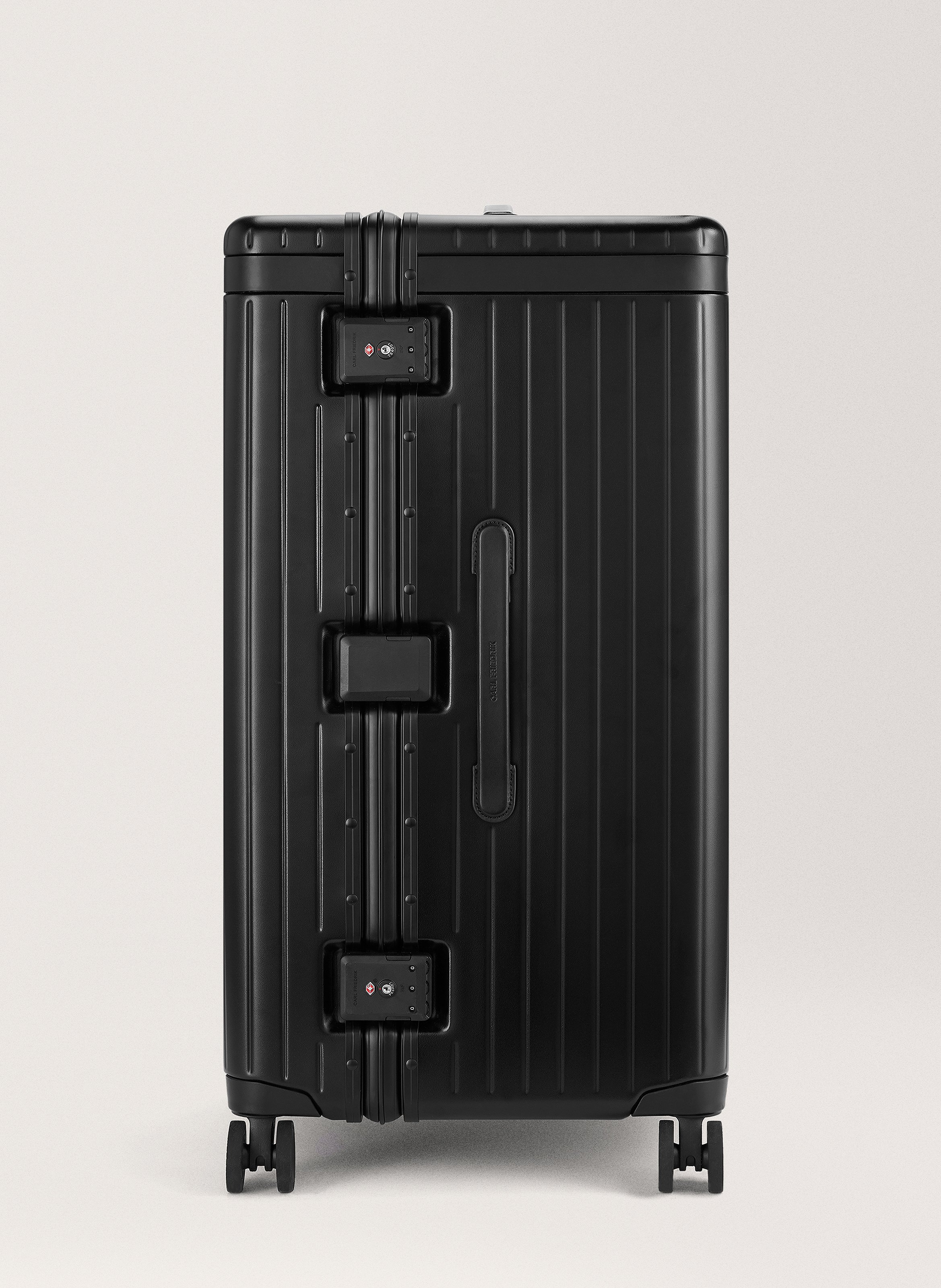 Valise 'trunk' en polycarbonate CARL FRIEDRIK Noir