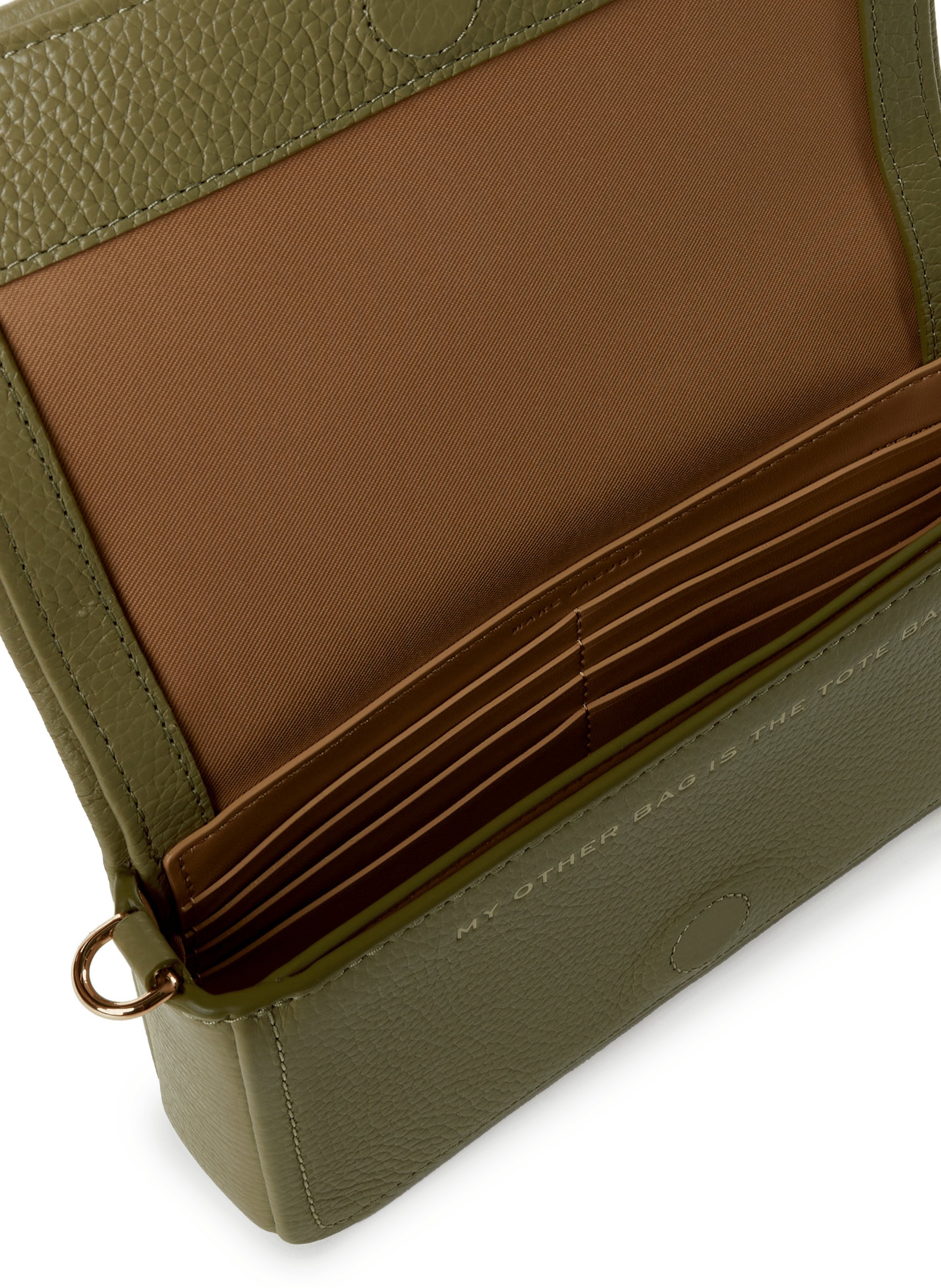 Sac à bandoulière en cuir MARC JACOBS Vert