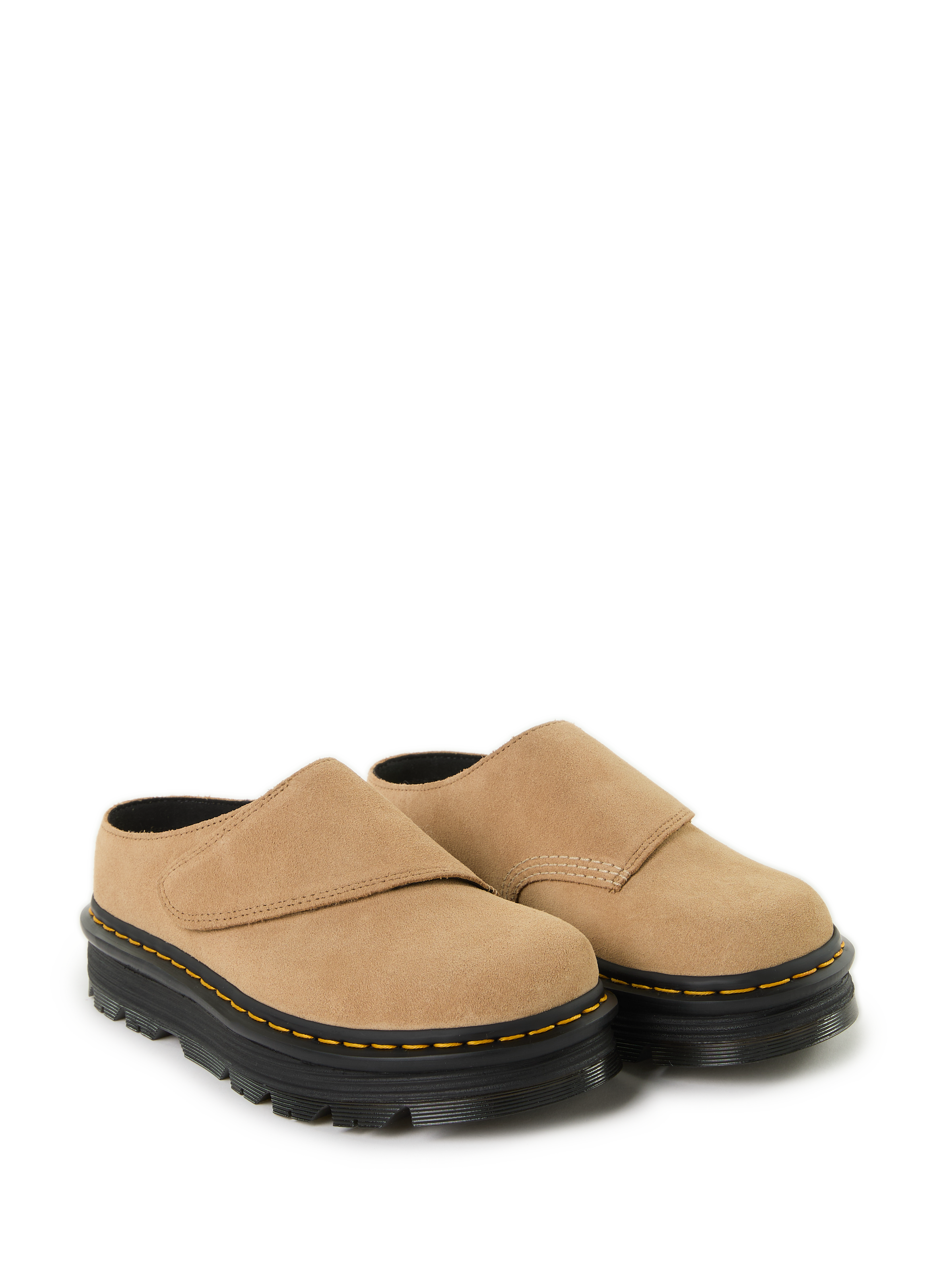 Mules Zebzag Anywair en cuir  DR. MARTENS Beige