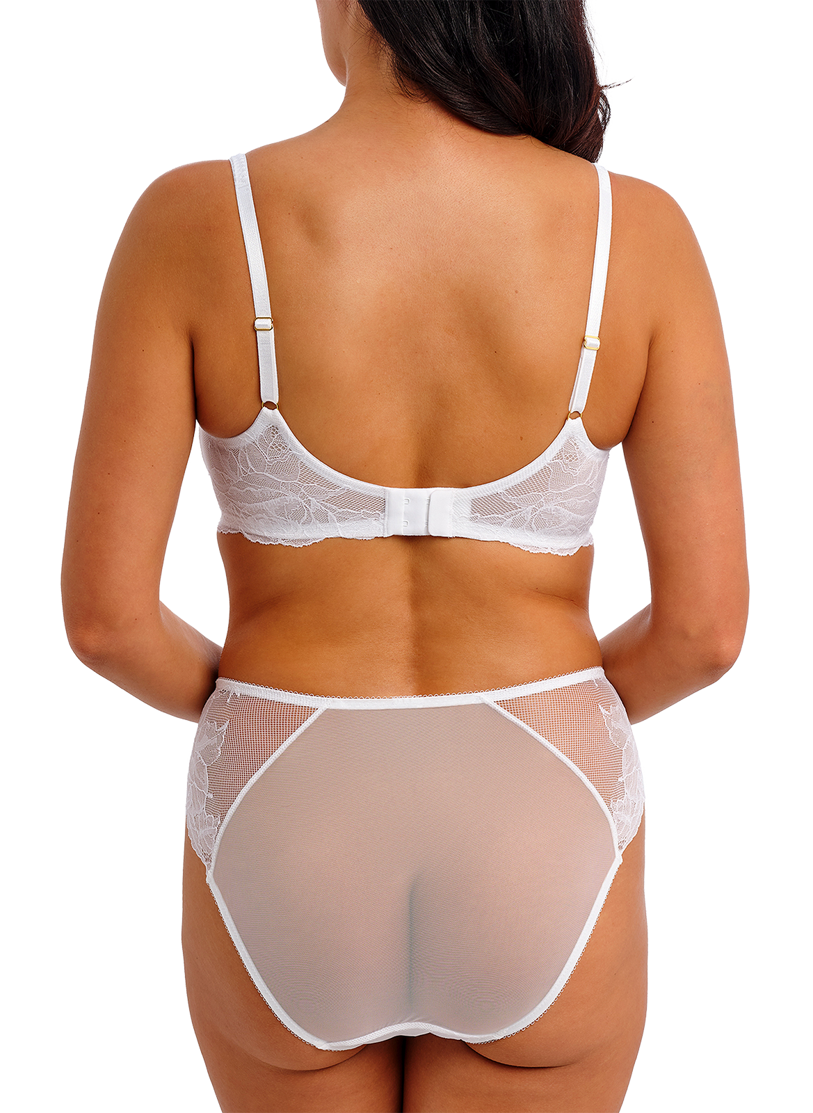 Lace thong WACOAL White