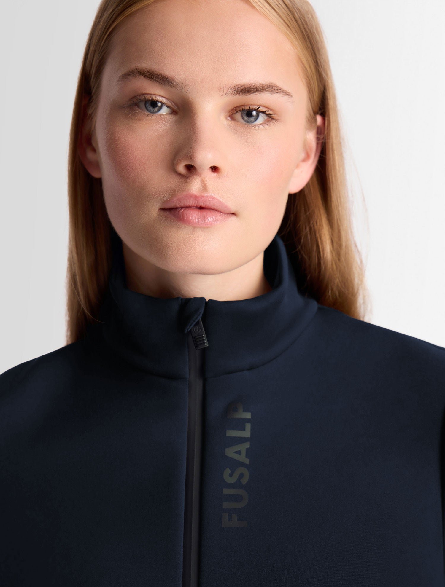 Sous pull orion col montant coupe ajustée FUSALP Bleu