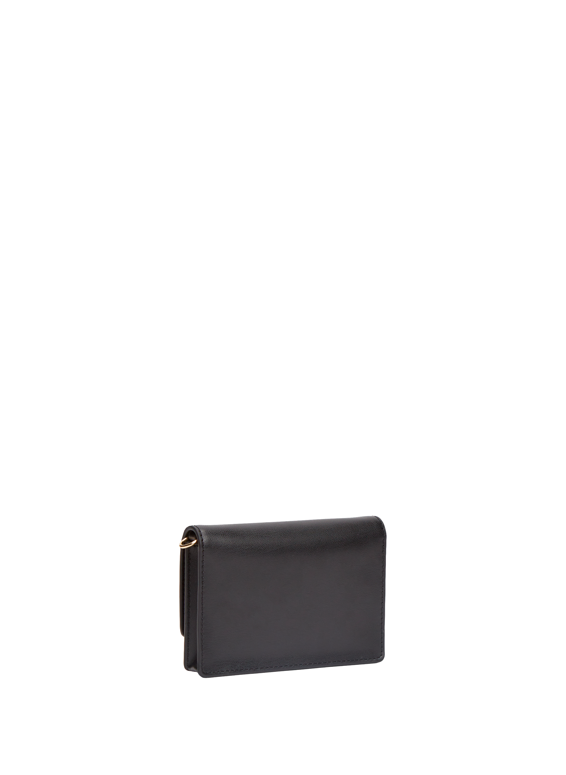 Portefeuille avec chaînette effet cuir TOMMY HILFIGER Noir