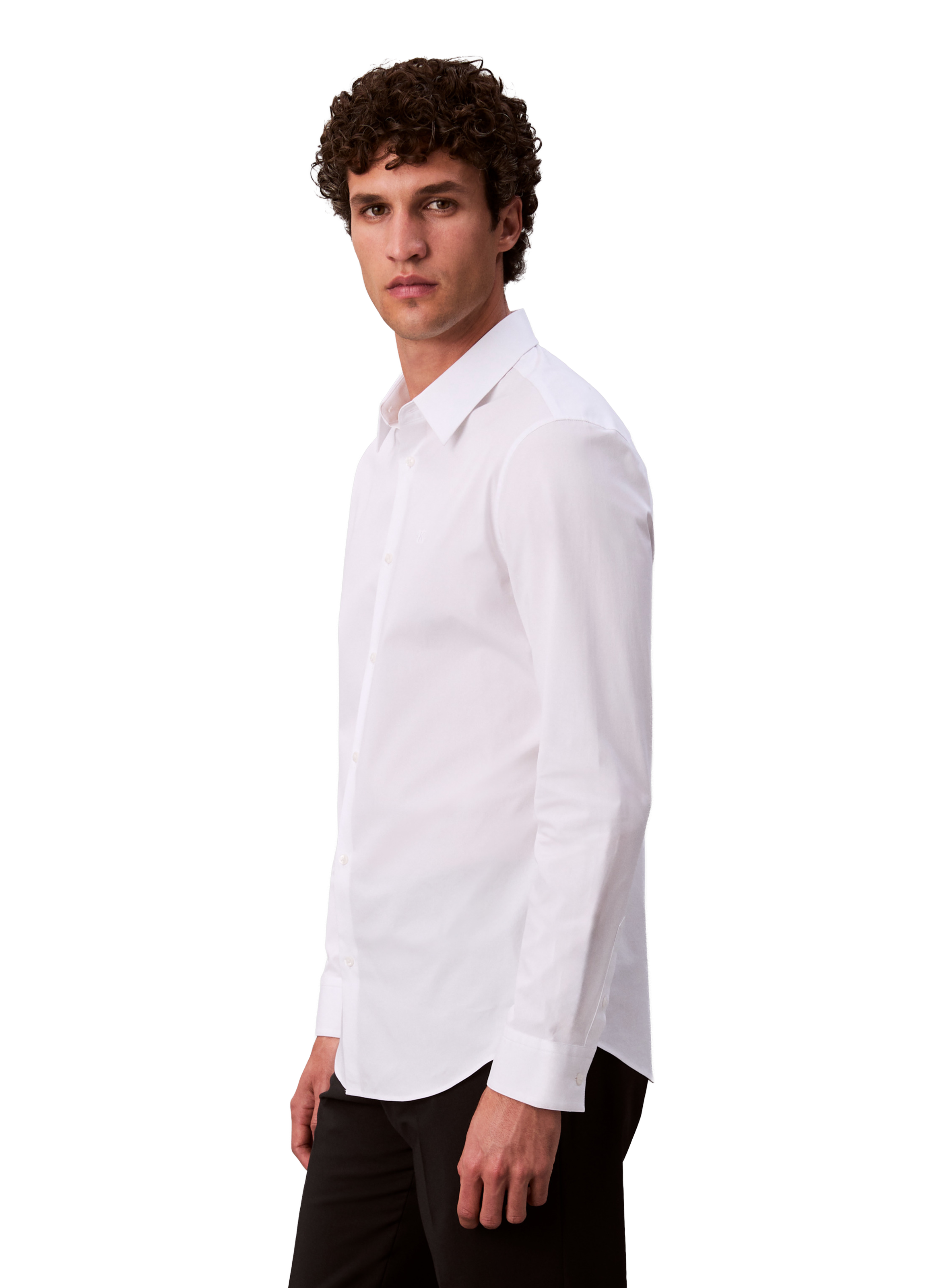 Cotton poplin shirt CALVIN KLEIN White