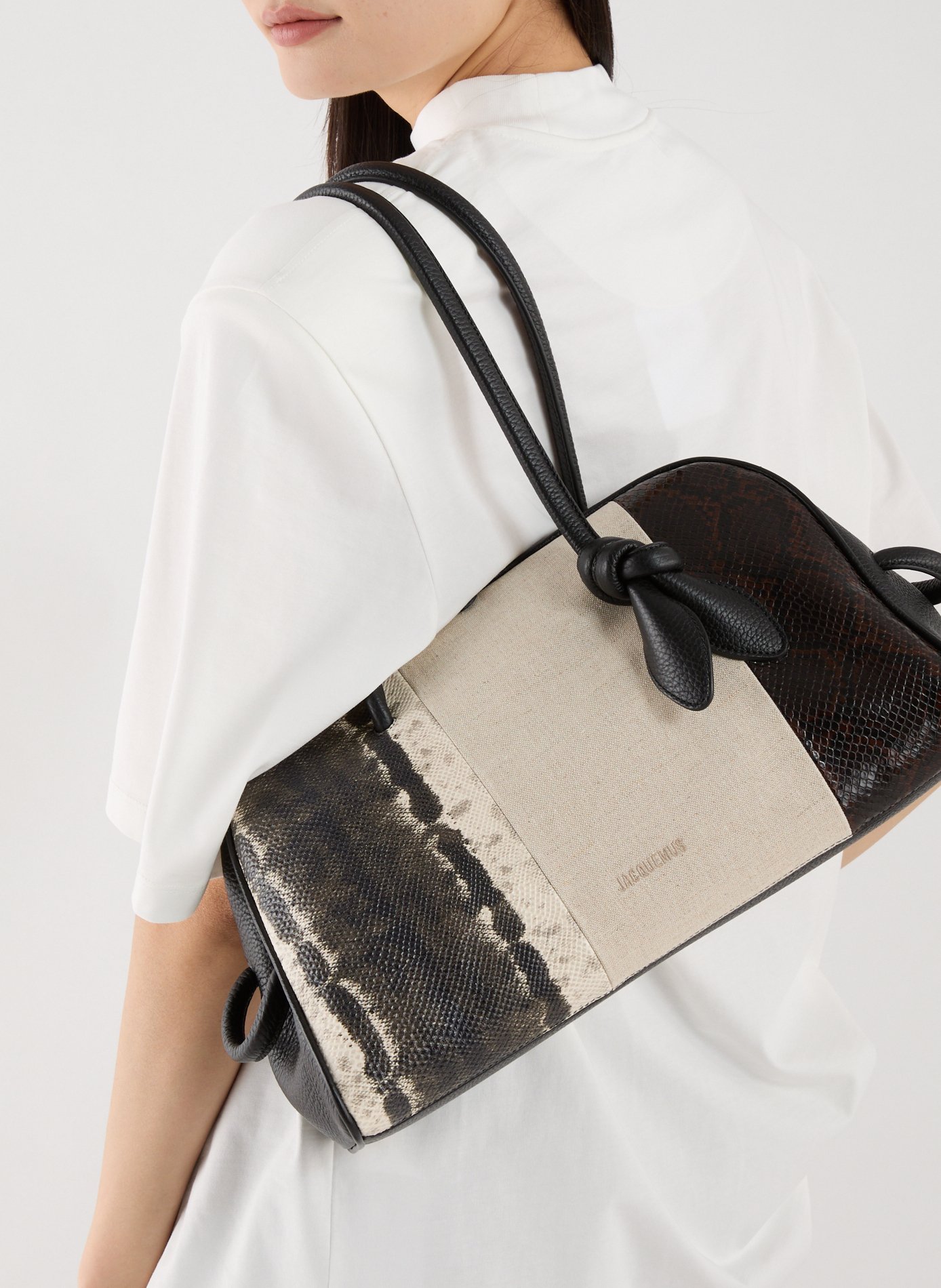 Bowling bag The Turismo JACQUEMUS Beige