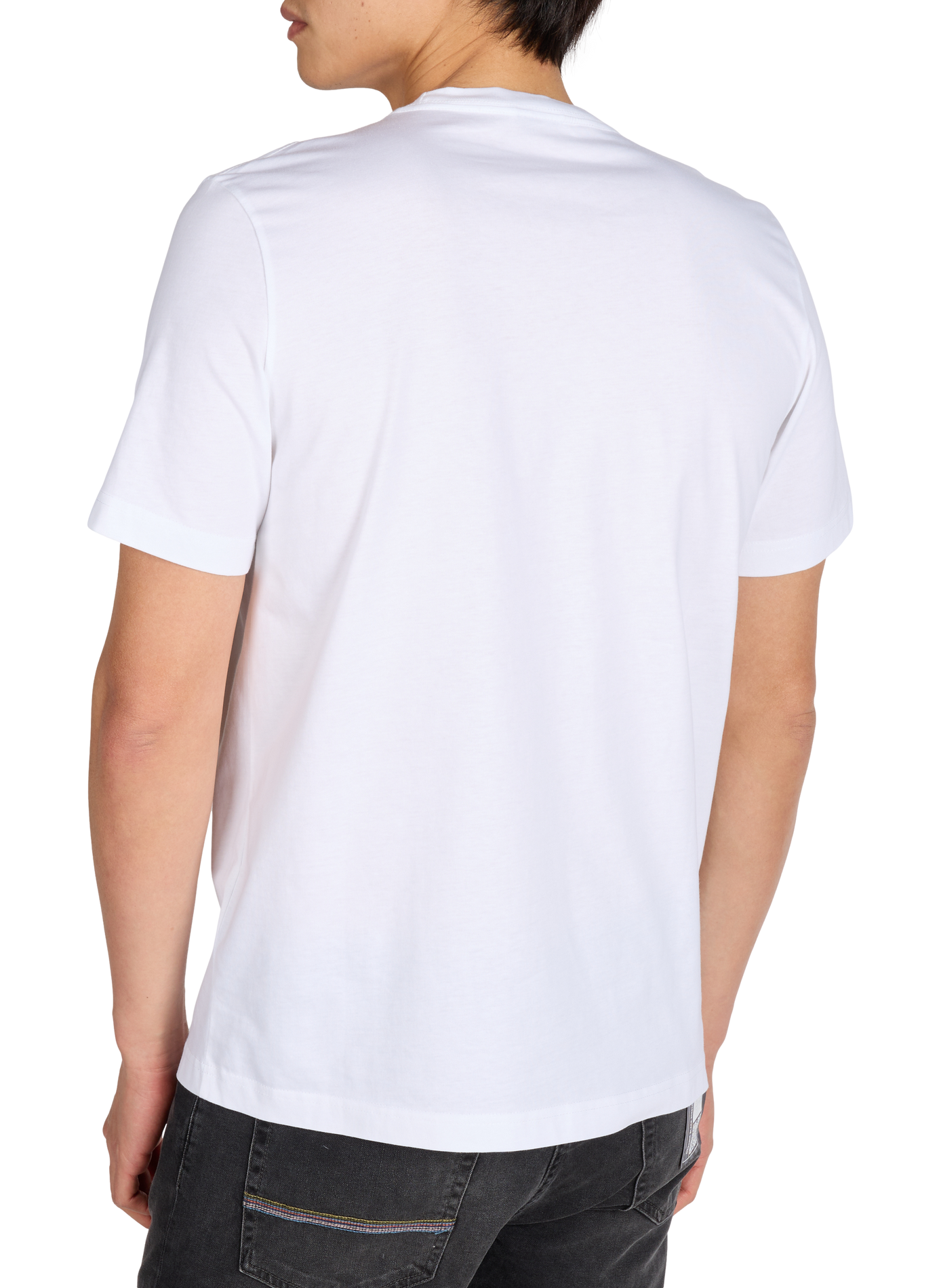 Biker-style cotton t-shirt PAUL SMITH White