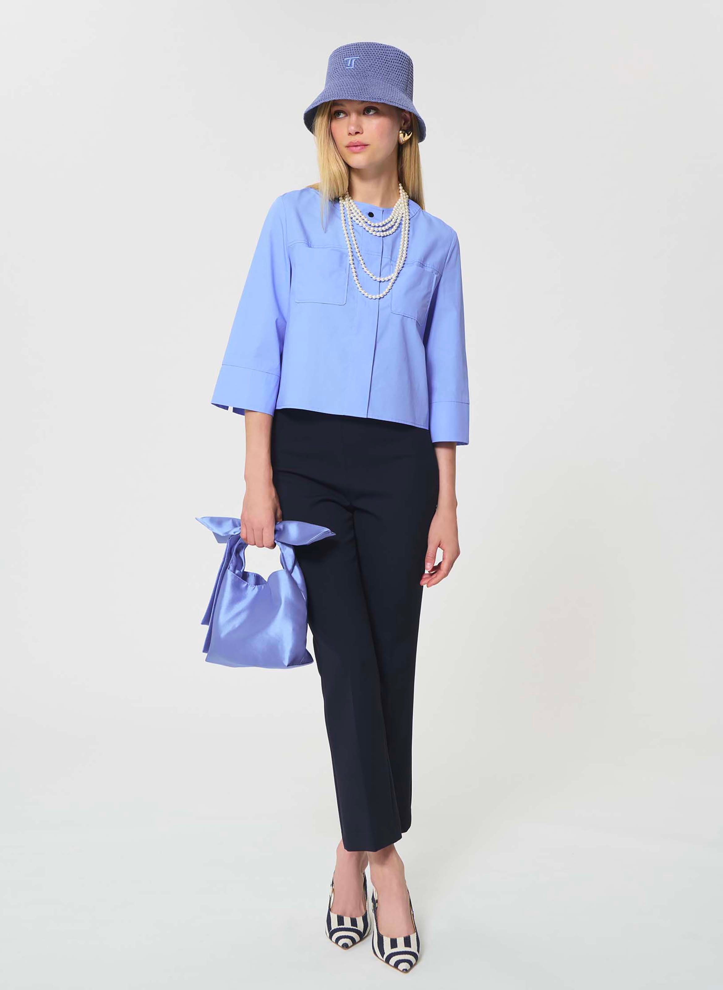 Pantalon paulin TARA JARMON Bleu