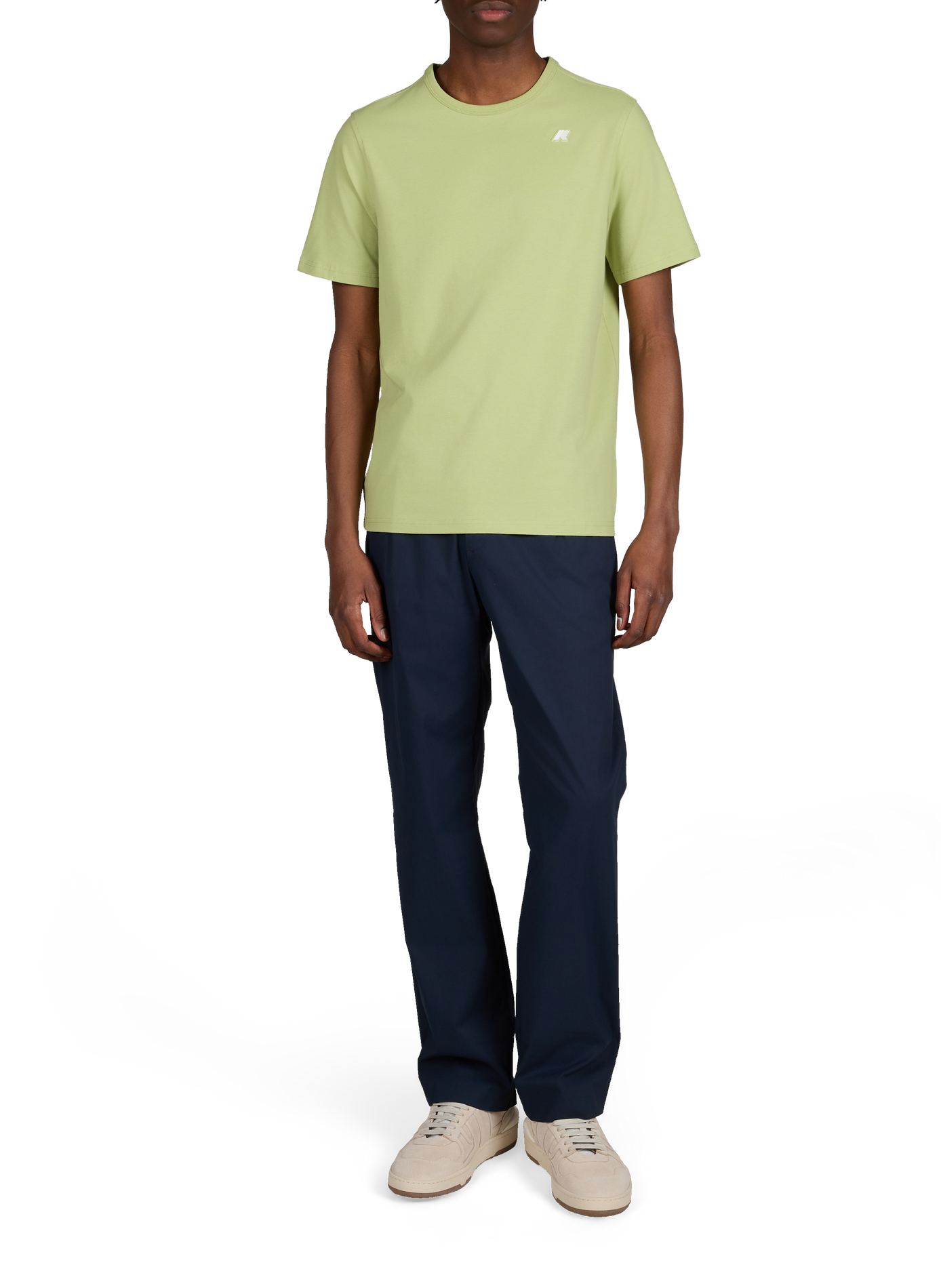 T-shirt en jersey de coton mélangé K-WAY Vert