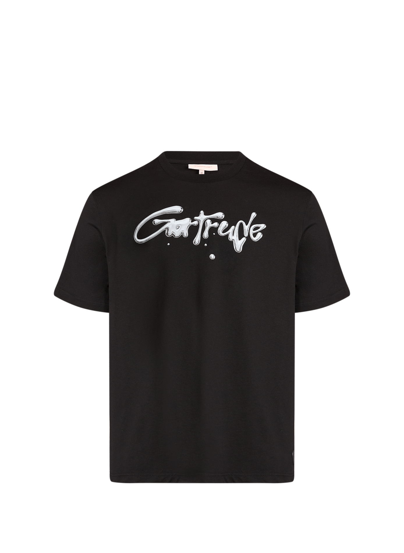 Printed cotton T-shirt GERTRUDE ET GASTON Black