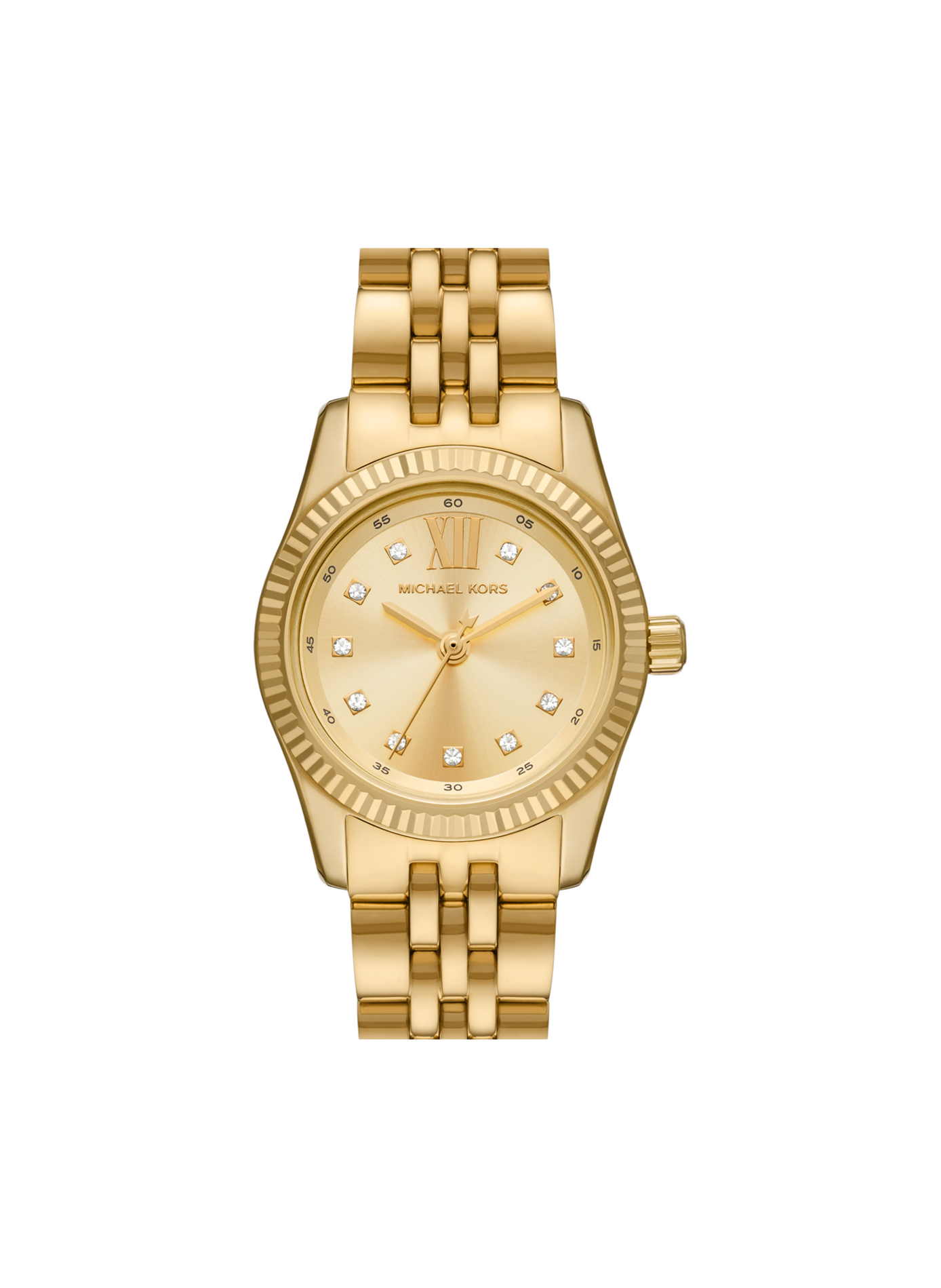 Montre quartz Petite Lexington en acier inoxydable MICHAEL KORS MONTRES Doré