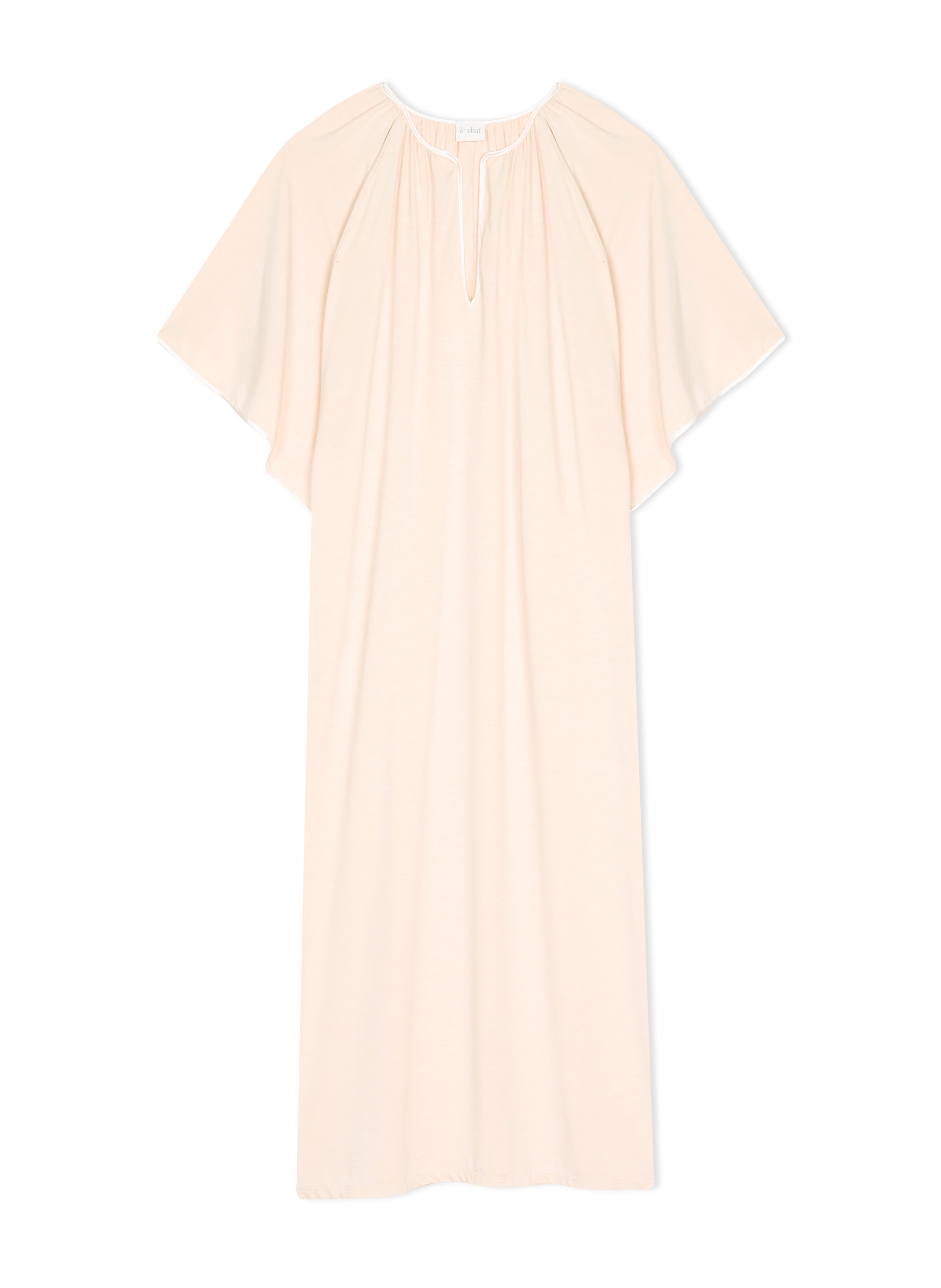 Robe en modal nina 240 LE CHAT Beige