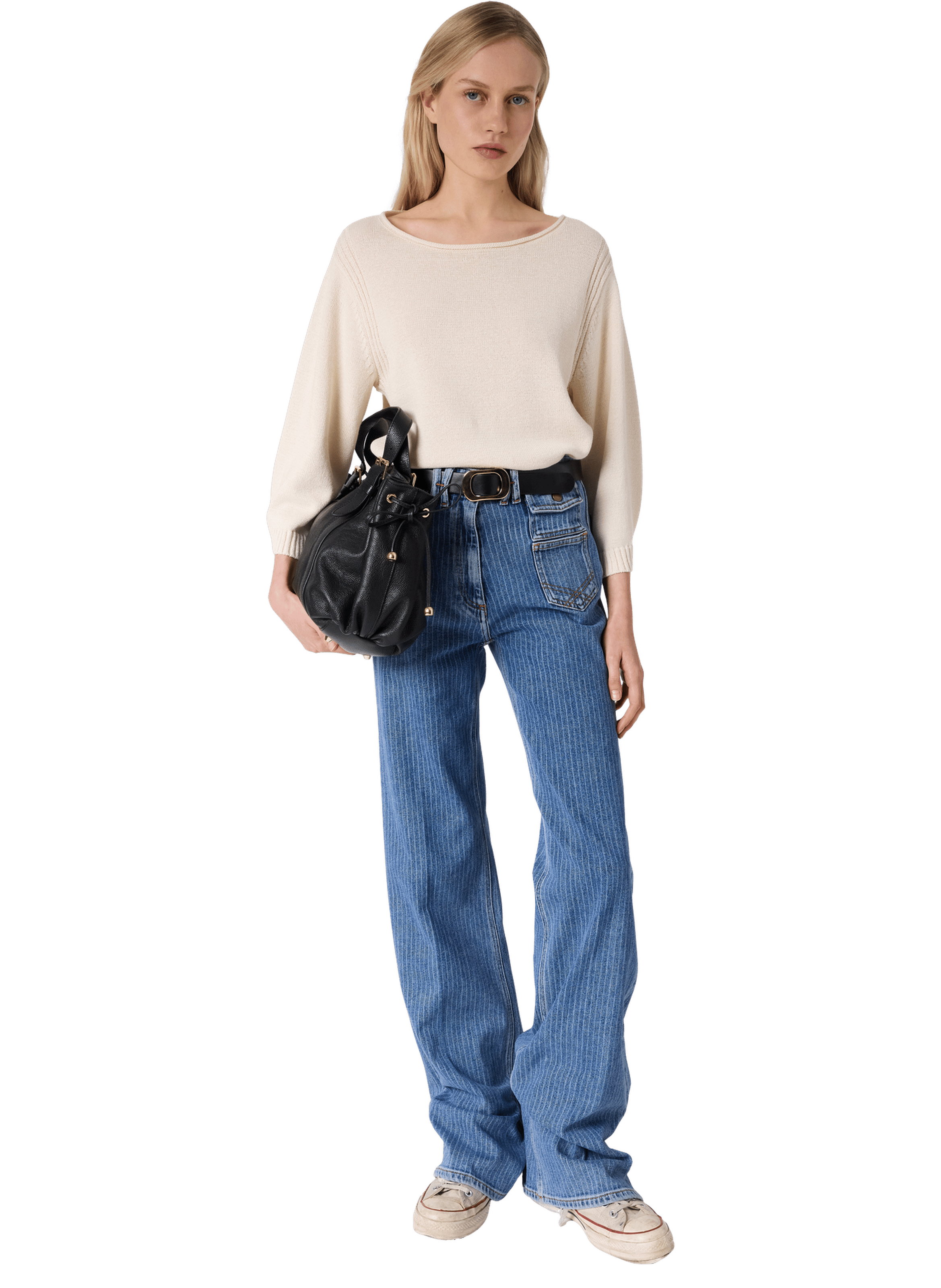 Pull en coton et lin mélangés - liona GERARD DAREL Beige