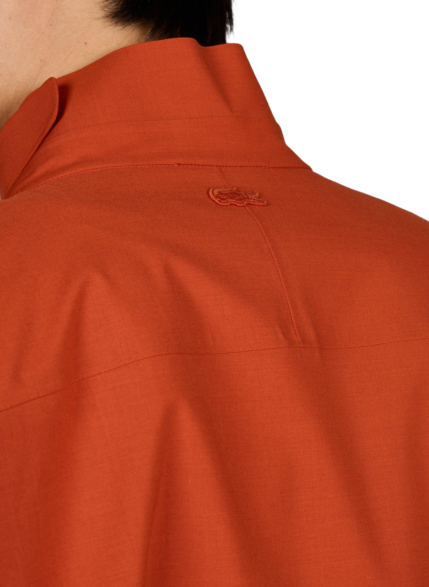 Veste Nautilus unie avec cordons de serrage à la taille LACOSTE Orange