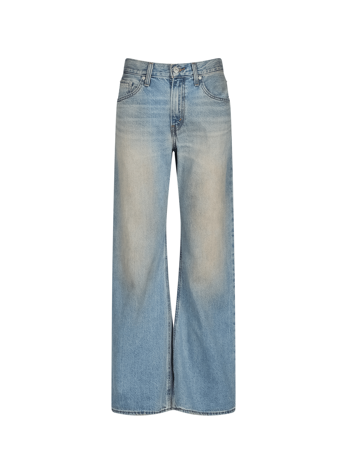 Loose Boot cotton jeans LEVI'S Brown