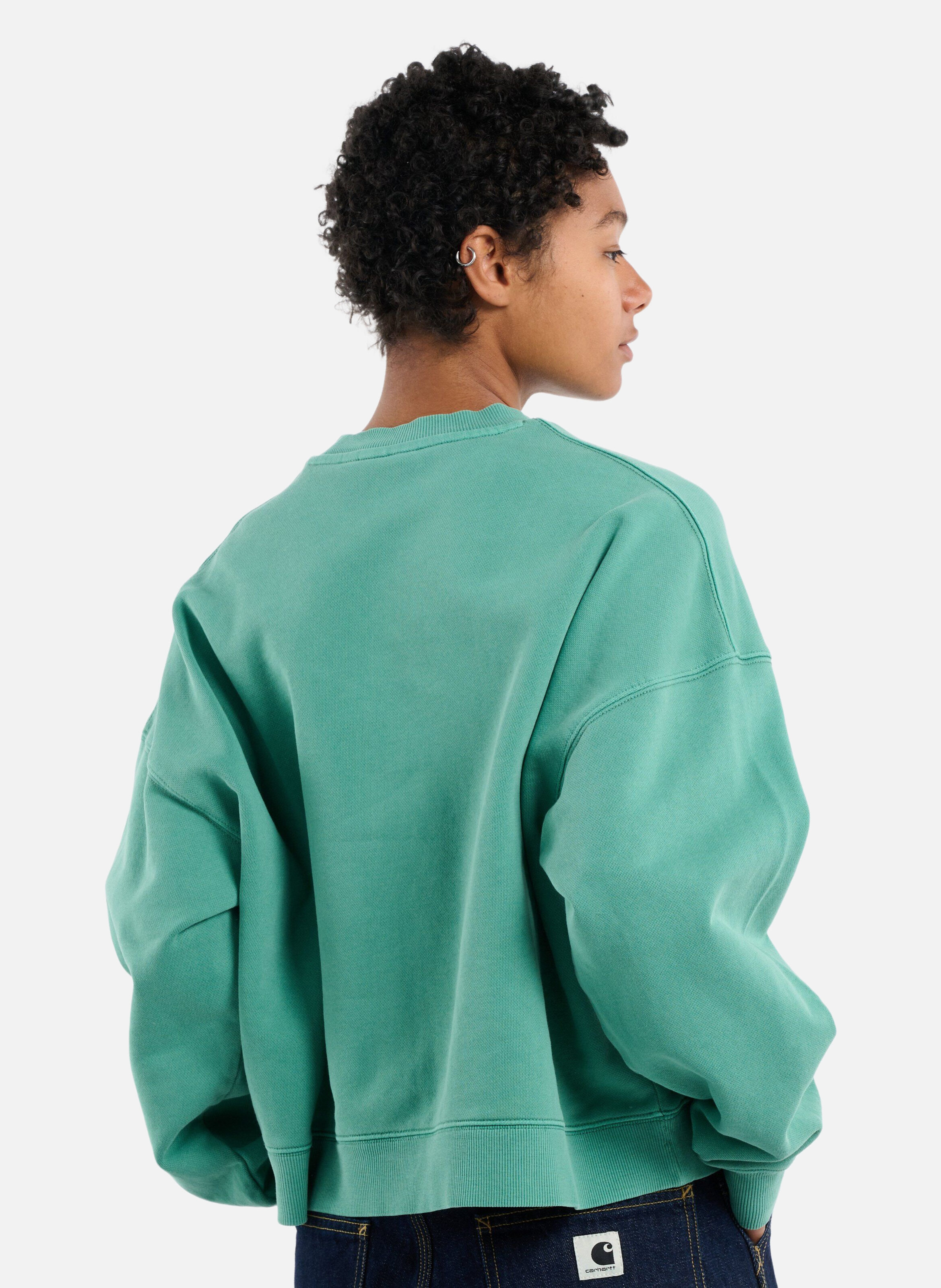 Sweatshirt w' benton sweat CARHARTT WIP Vert