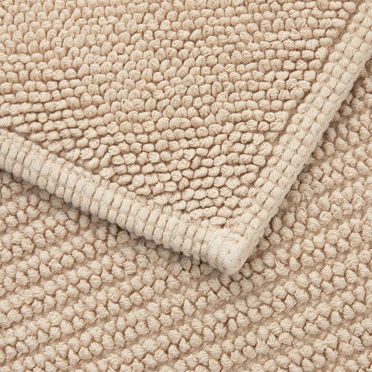 Tapis de bain  en coton, ma douce DESFORGES Beige