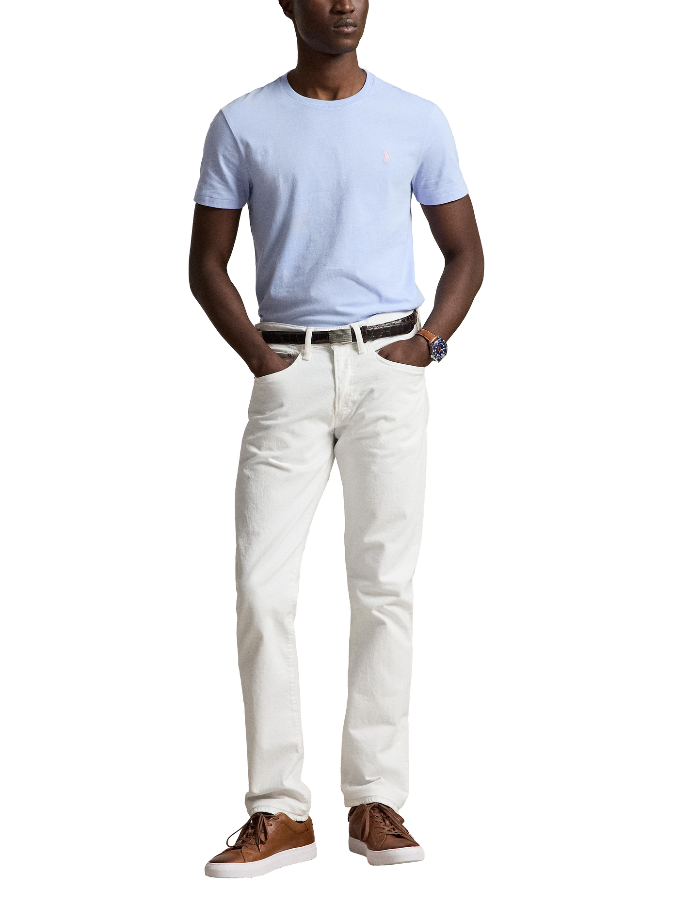 Classic Cotton T-Shirt | Blue POLO RALPH LAUREN Men