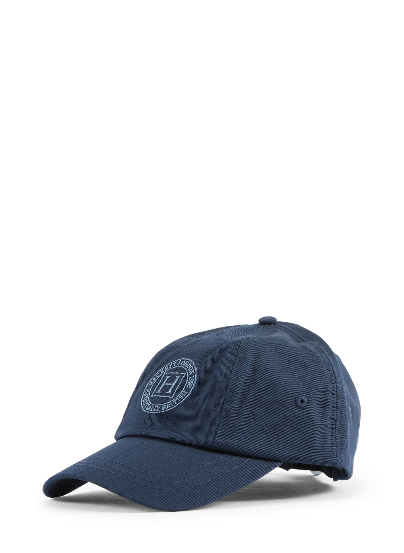 Embroidered cotton baseball cap HACKETT Blue
