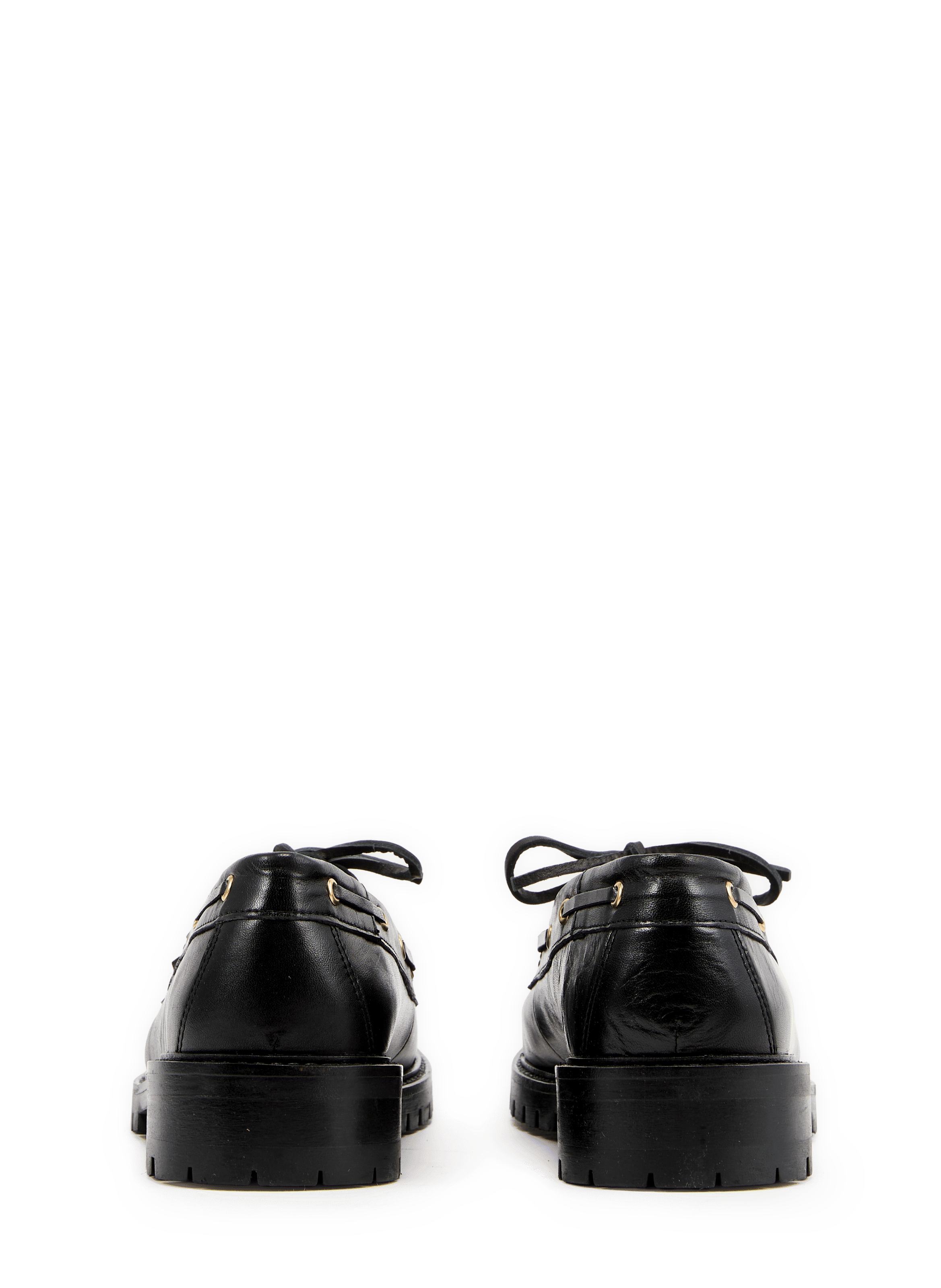 Chunky suède boots SAISON 1865 Zwart