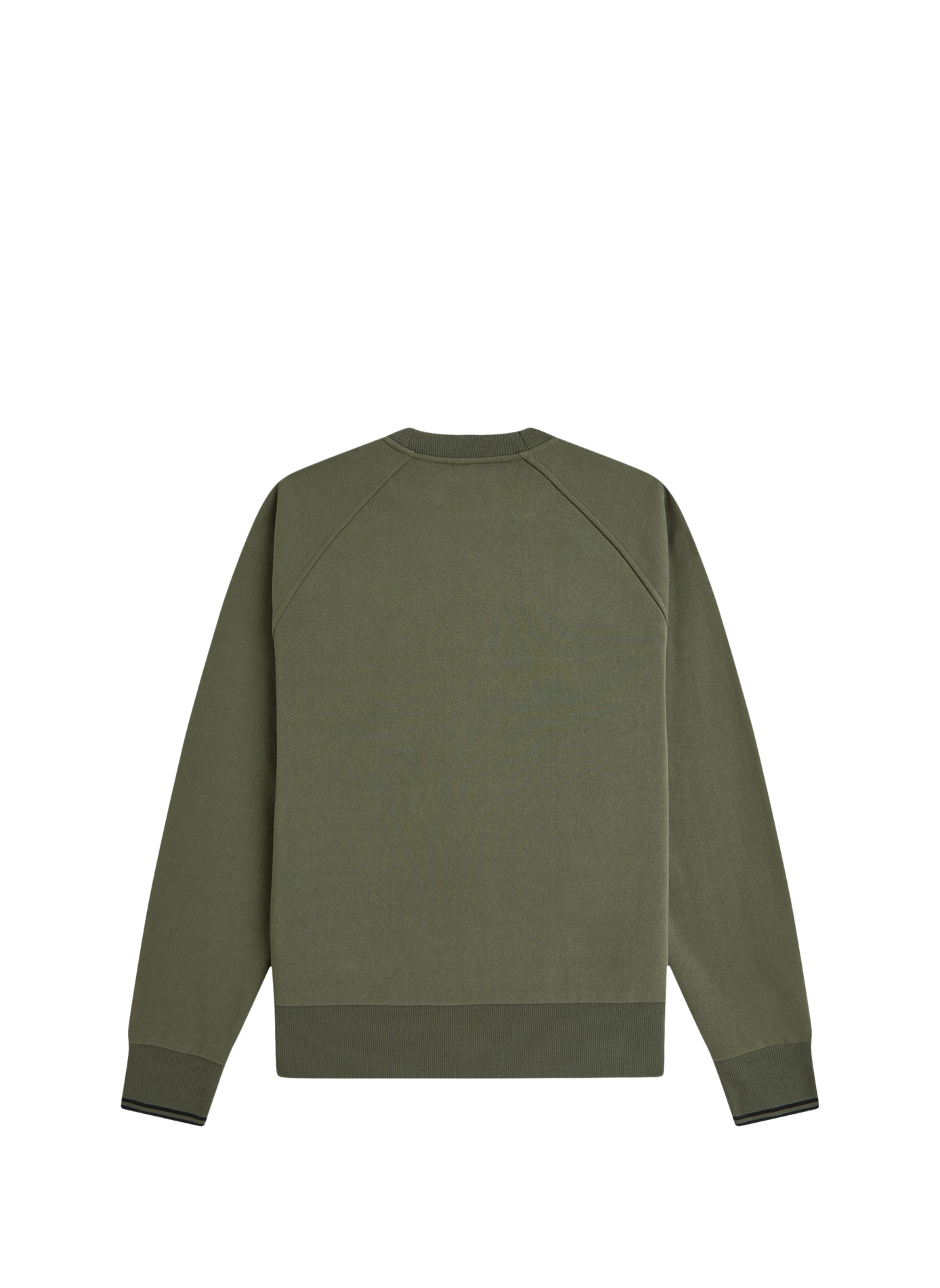 Cotton Caspian Sweatshirt FRED PERRY Green