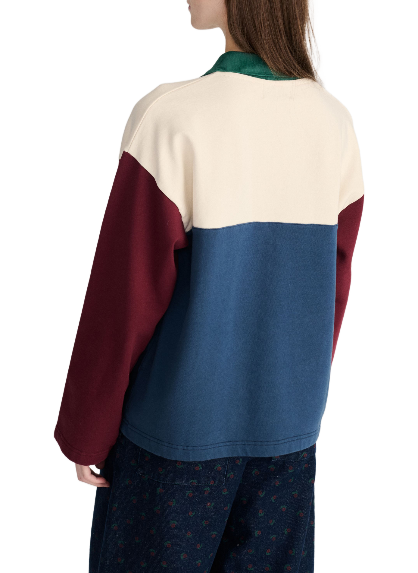 Sweat ample rayé en coton BOBO CHOSES Veelkleurig