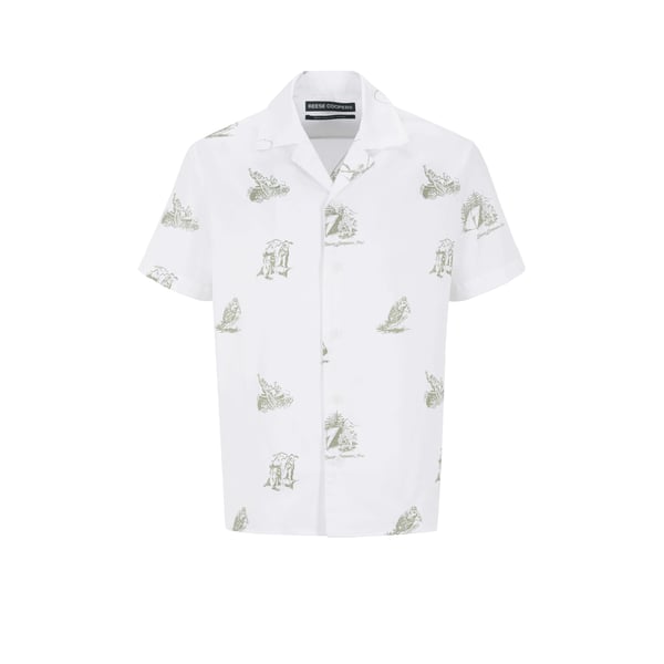 Chemise manches-courtes avec imprimés