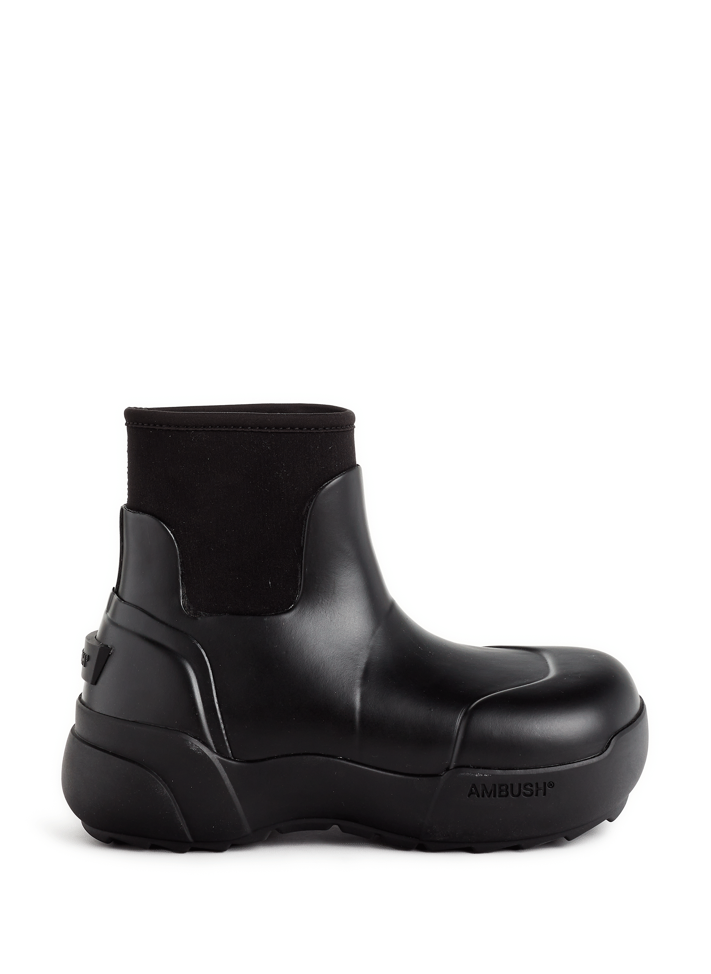 AMBUSH Bottines en caoutchouc Noir